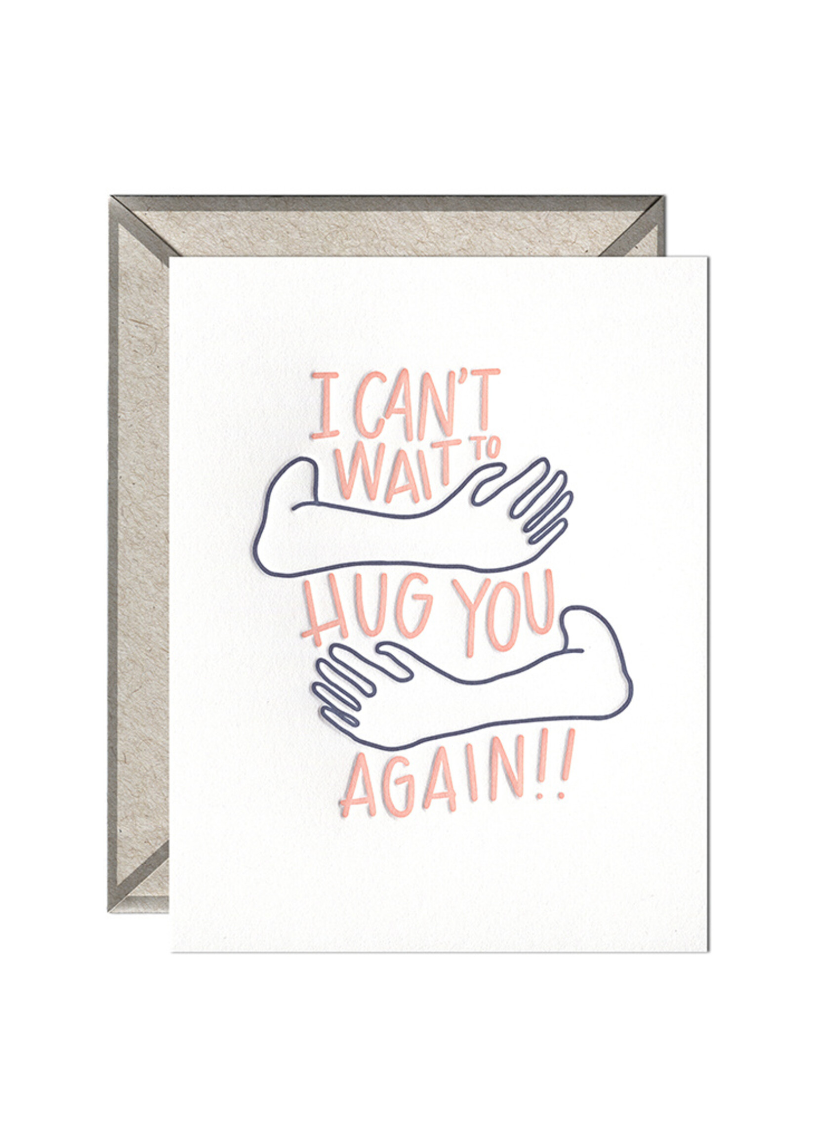 Ink Meets Paper Can't Wait to Hug You Card