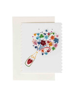 Ten Thousand Villages Quilled Let's Celebrate Card