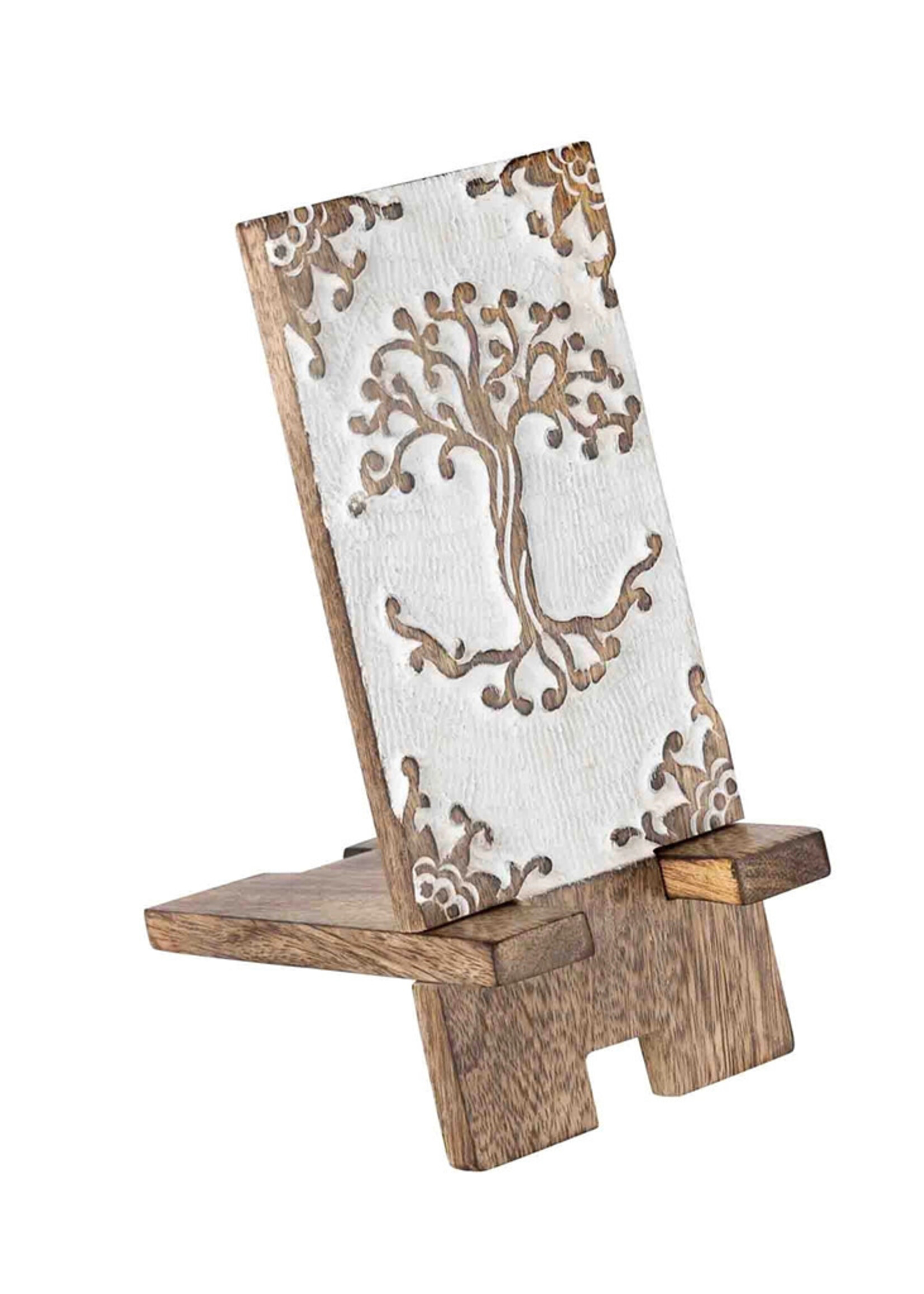 Ten Thousand Villages Tree of Life Phone Stand - Vasai Collection