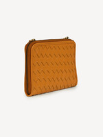 Joyn FINAL SALE - Honey Woven Crossbody Wallet