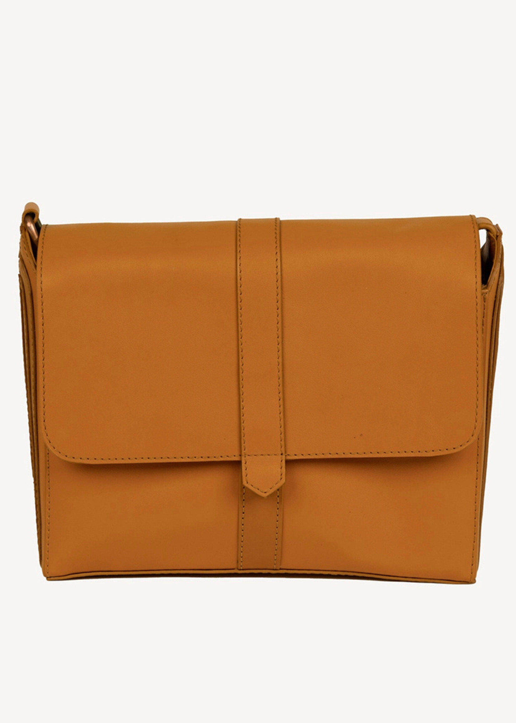 Joyn FINAL SALE - Maker's Satchel Purse - Honey Leather