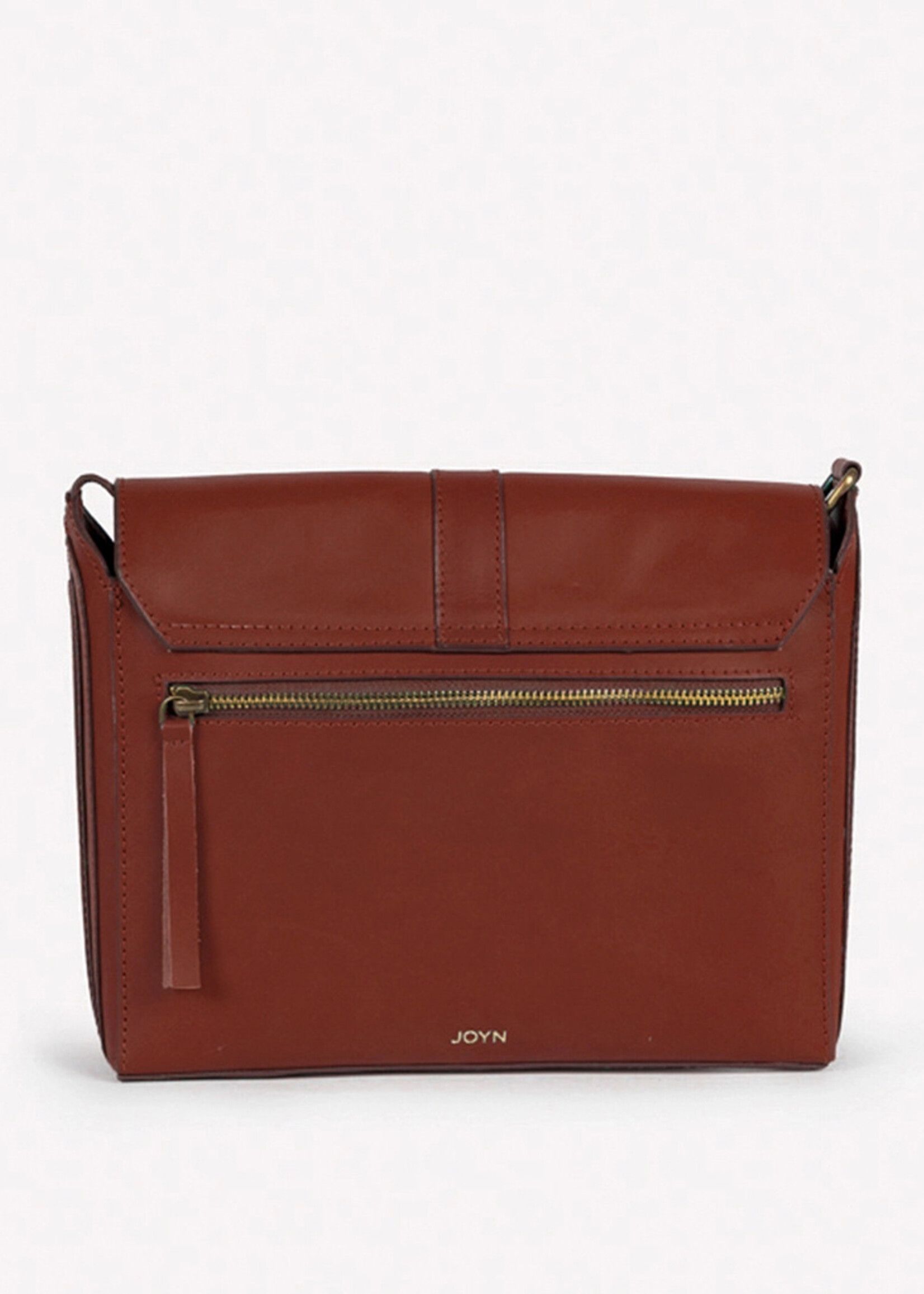 Joyn FINAL SALE - Maker's Satchel Purse - Chocolate Brown Leather