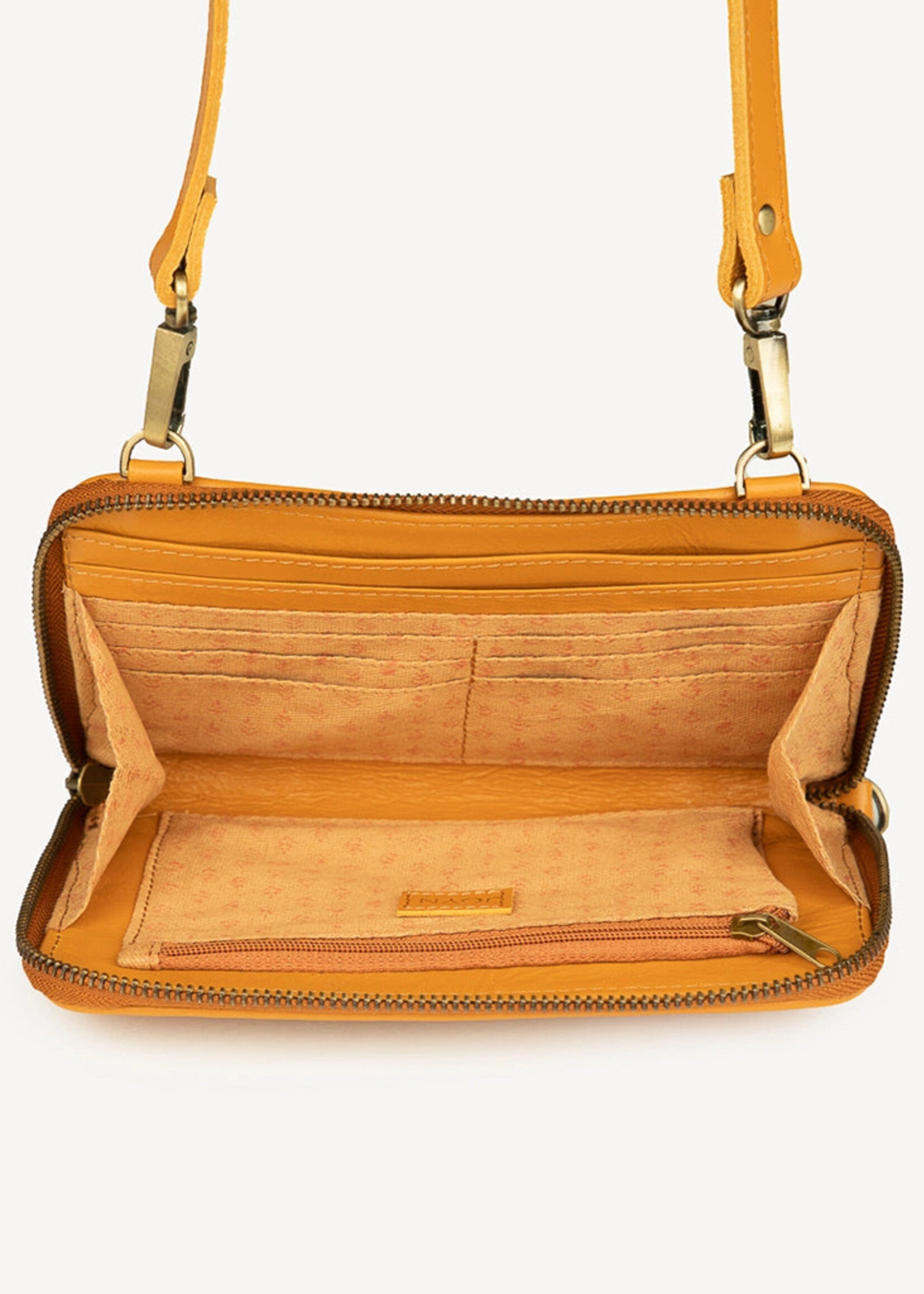 Joyn FINAL SALE - Honey Woven Crossbody Wallet
