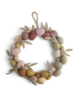 Gry and Sif Felt Easter Wreath