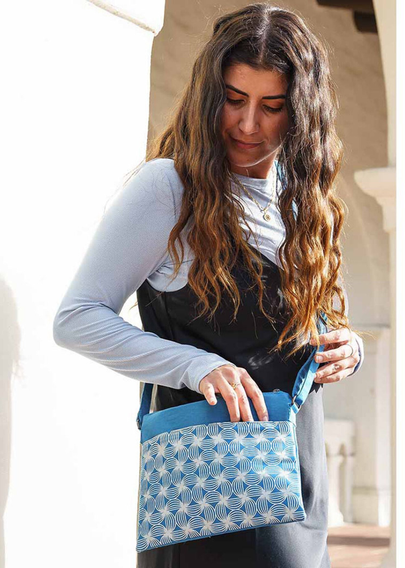 Malia Designs Sustainable Cotton Crossbody Bag