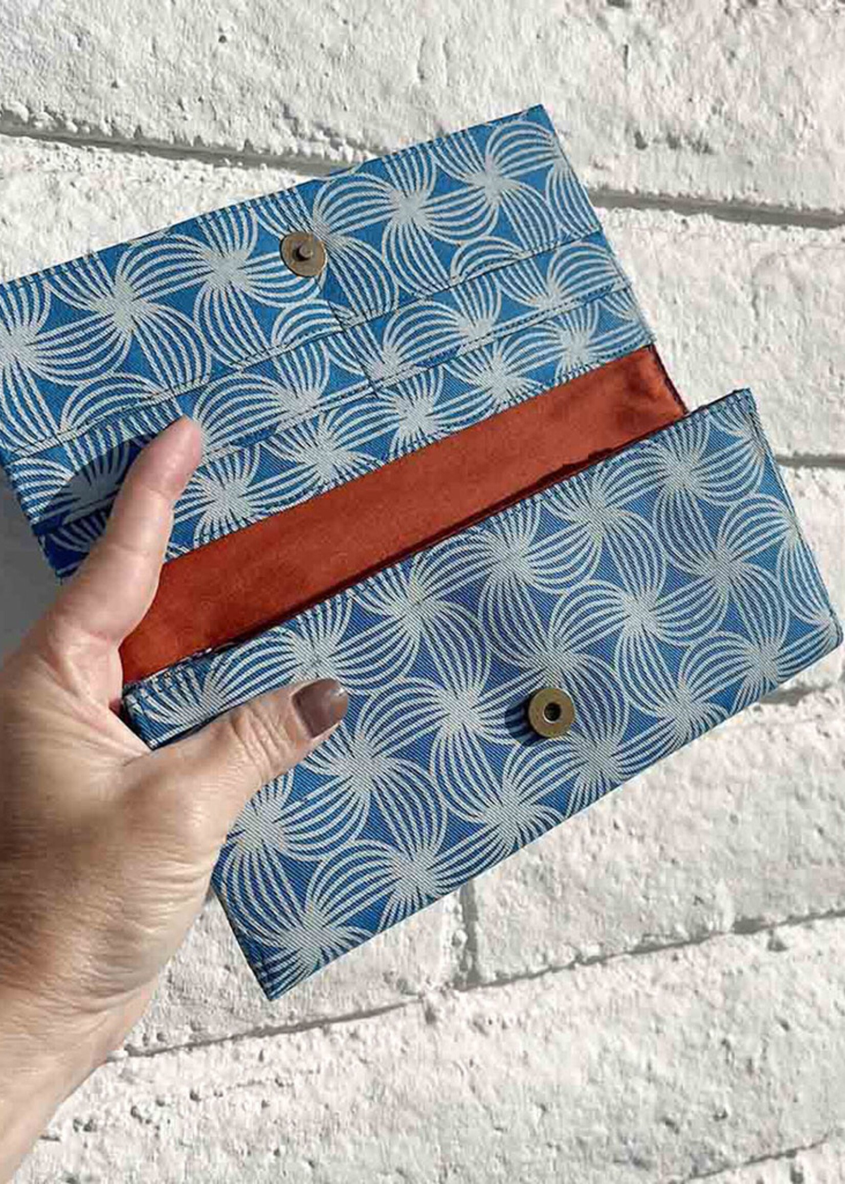 Malia Designs Sustainable Cotton Long Wallet