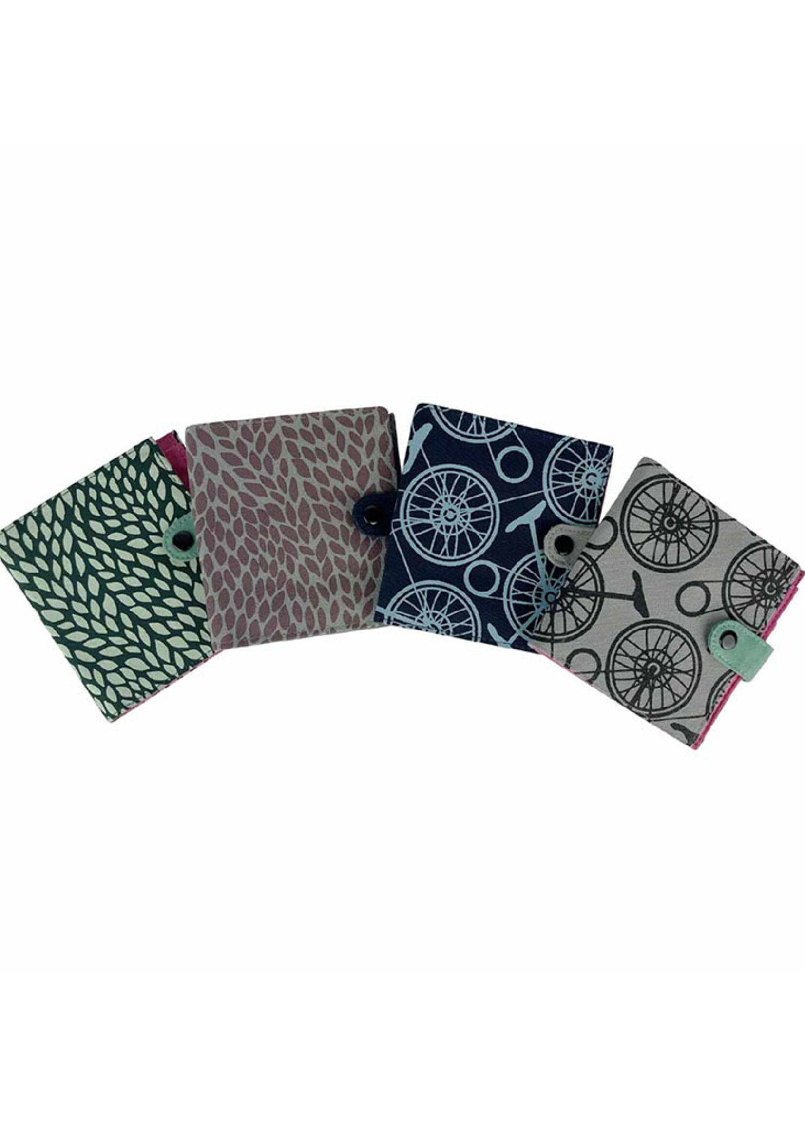 Malia Designs Cotton Canvas Square Wallet
