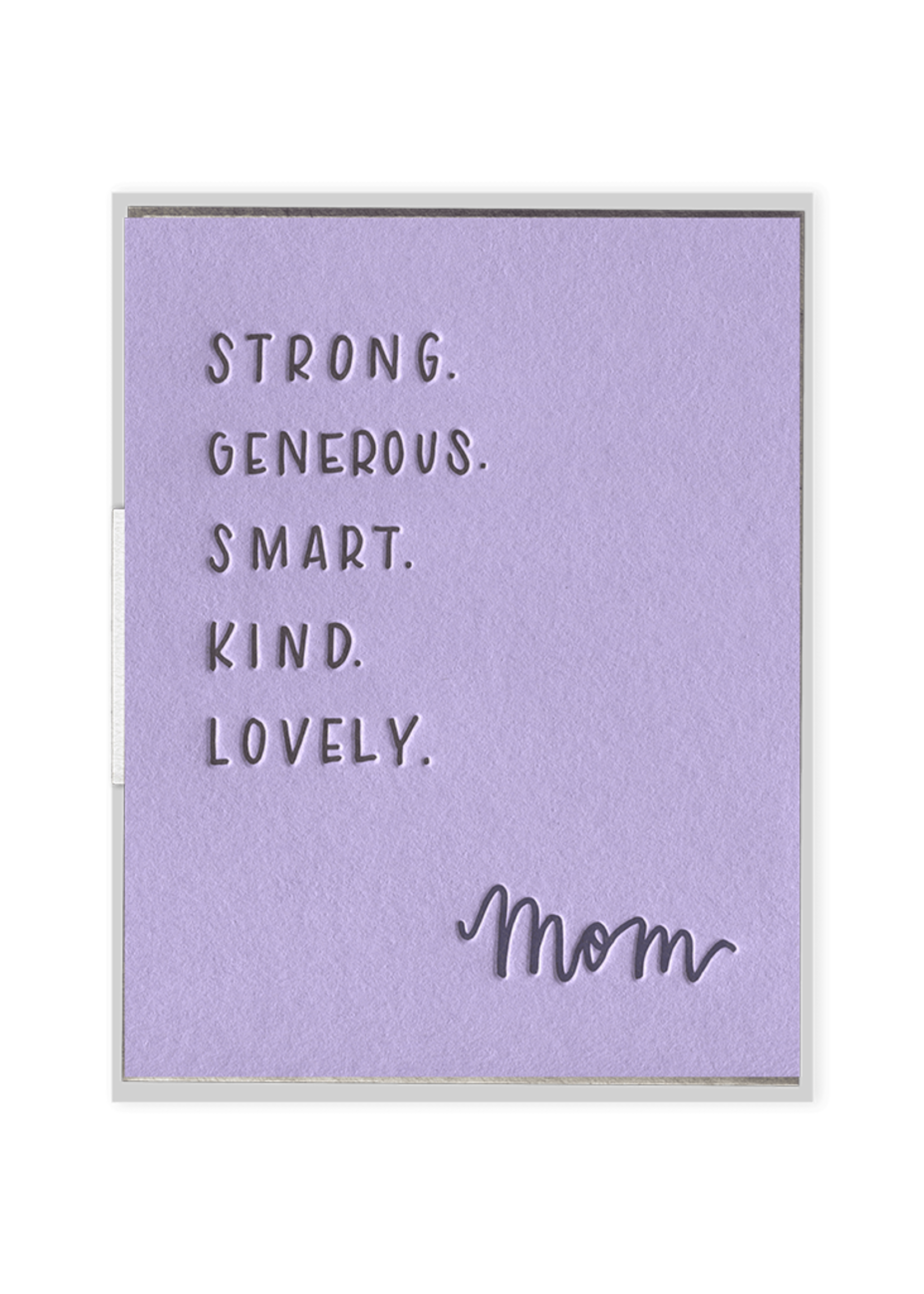 Ink Meets Paper Mom Attributes Card
