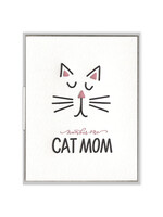 Ink Meets Paper Number One Cat Mom Card