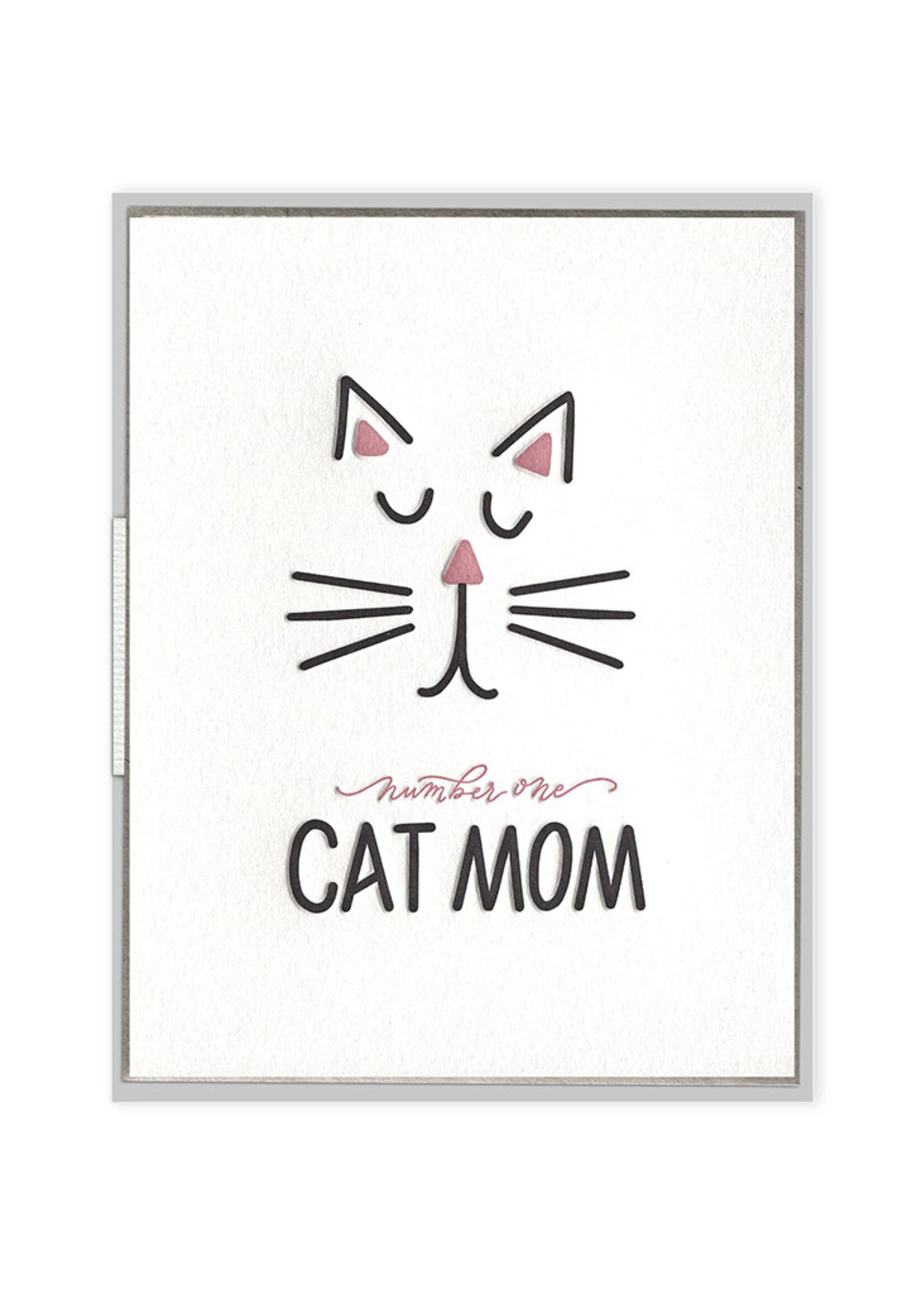 Ink Meets Paper Number One Cat Mom Card