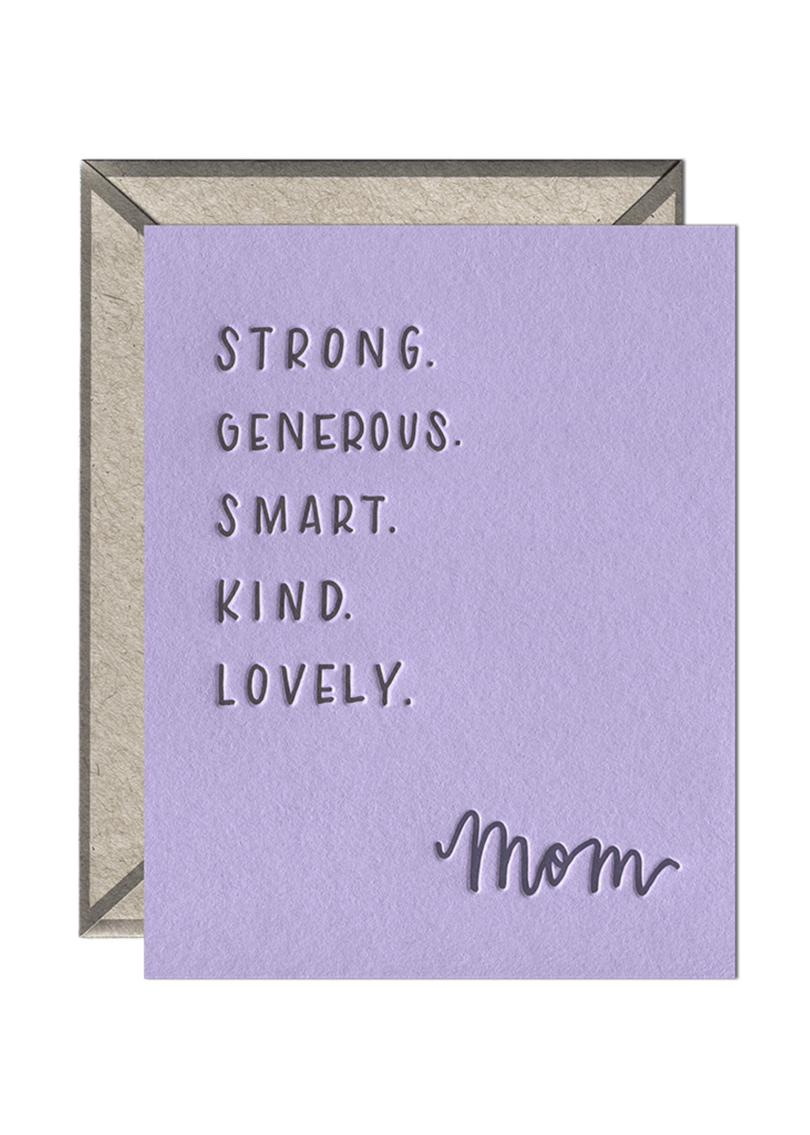 Ink Meets Paper Mom Attributes Card