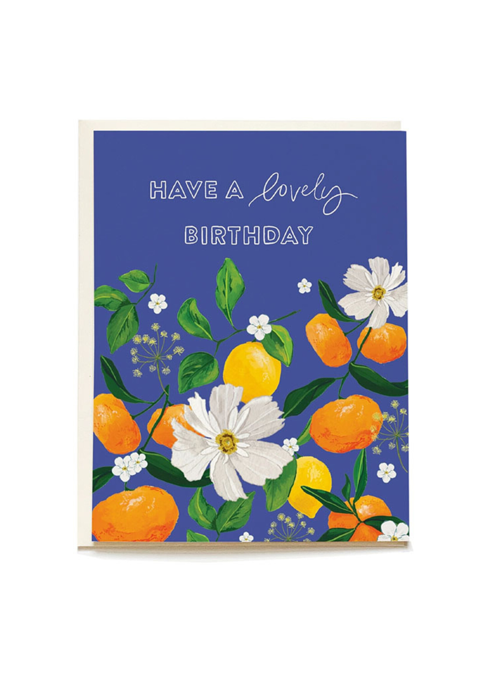 Pen + Pillar Citrus Birthday Card