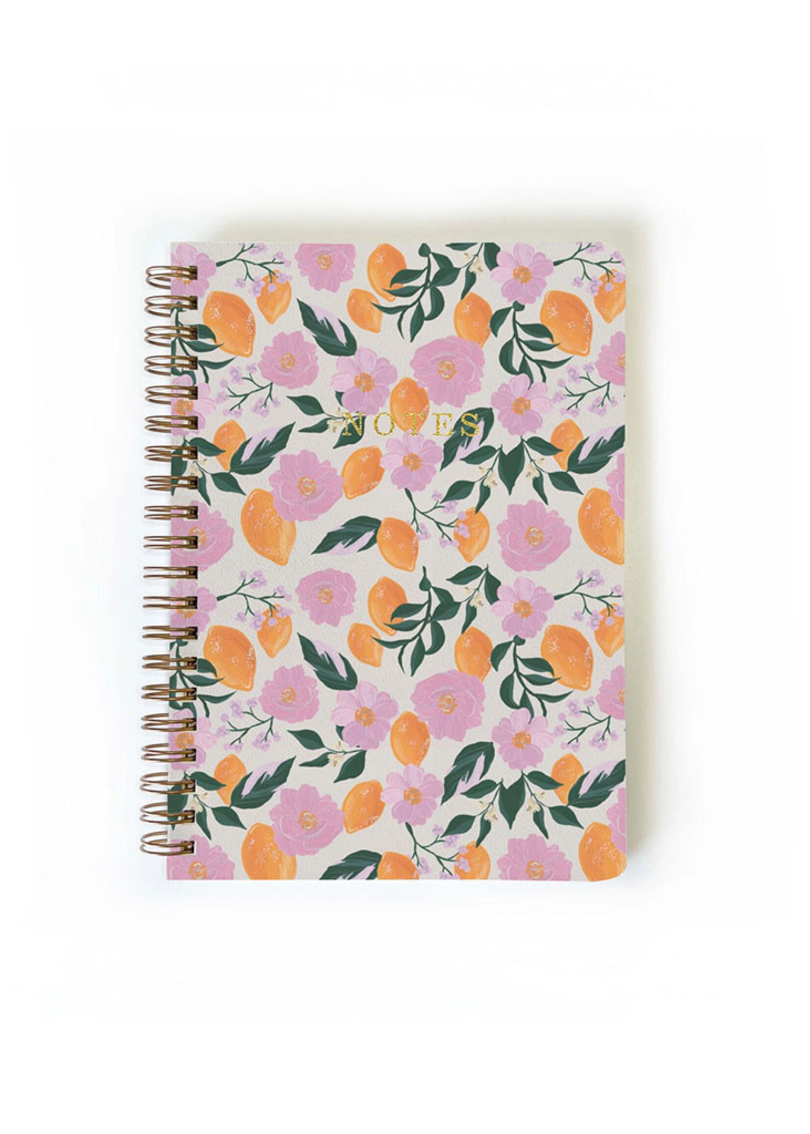Pen + Pillar Lemon Small Notebook - Lined