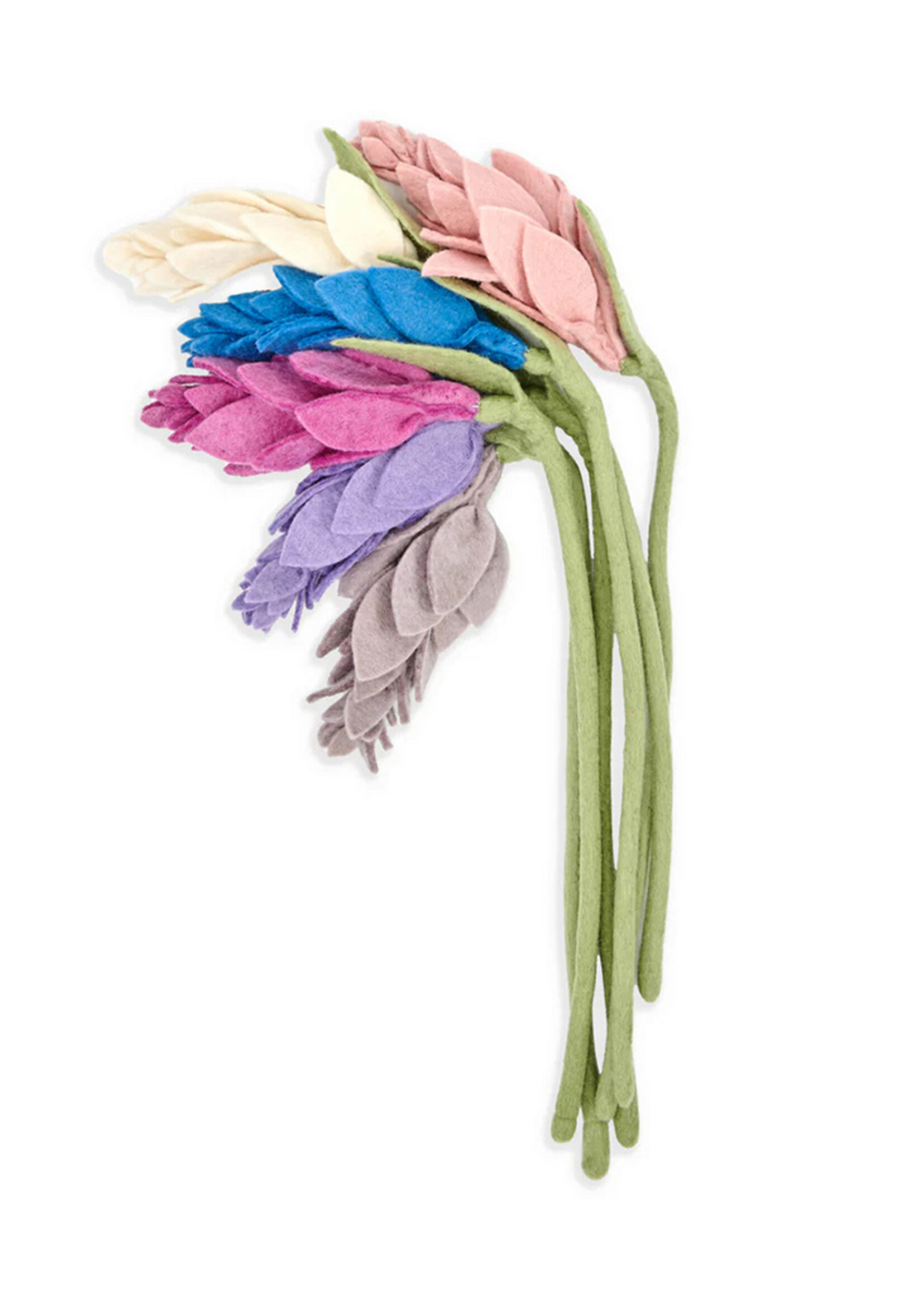 Global Goods Partners FINAL SALE - Wisteria Felt Flower