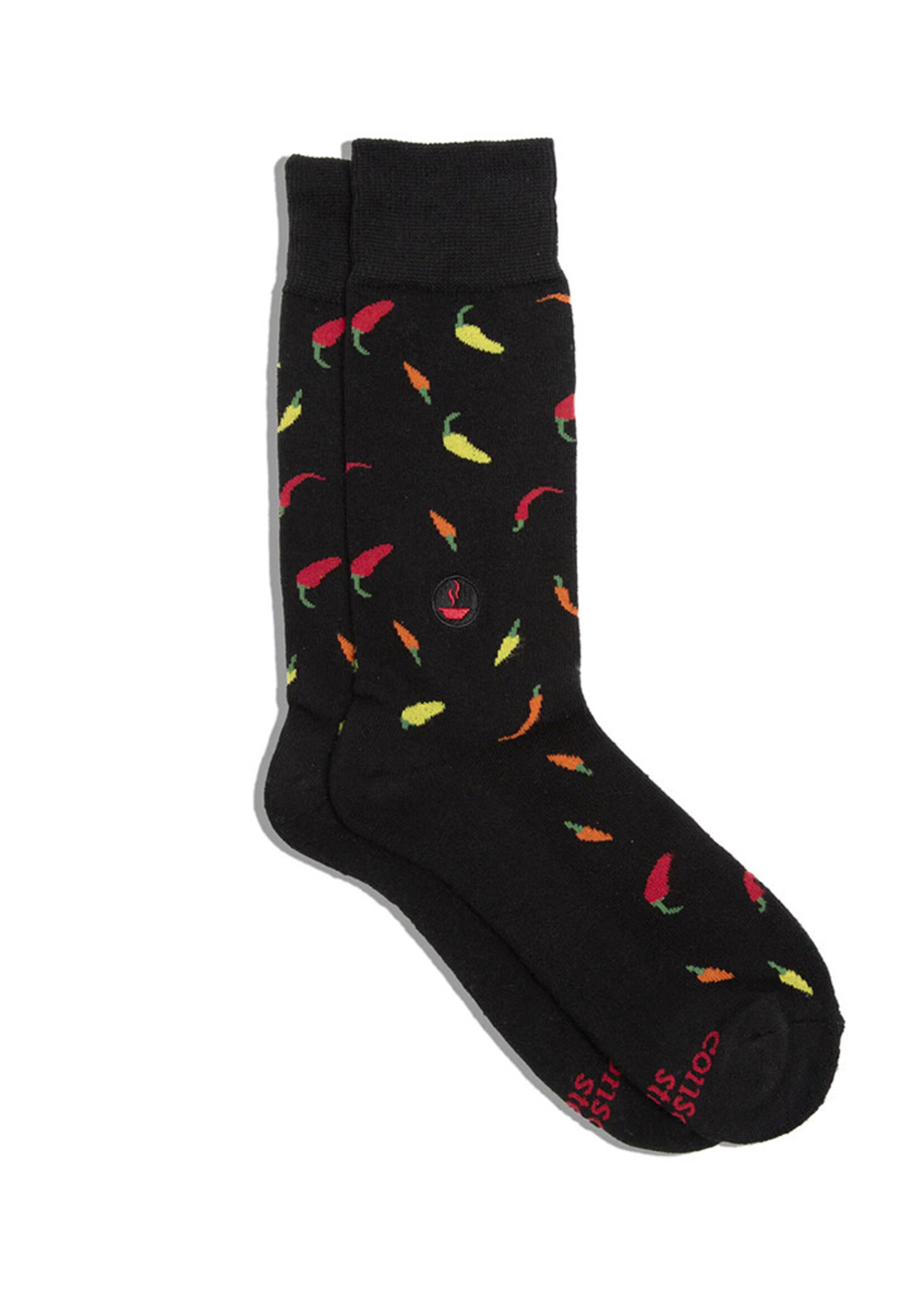 Conscious Step Men's Pepper Socks that Provide Meals