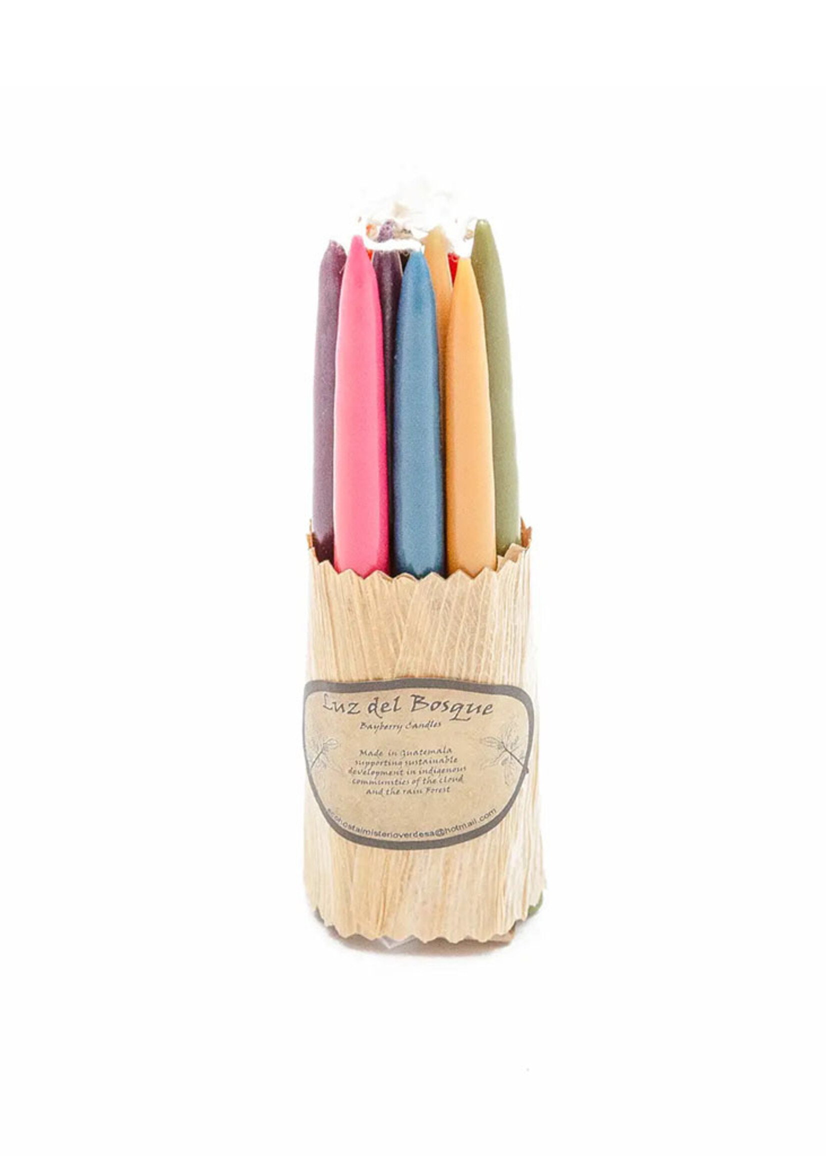 Upavim Mayrtle Wax Hand Dipped Candle Set