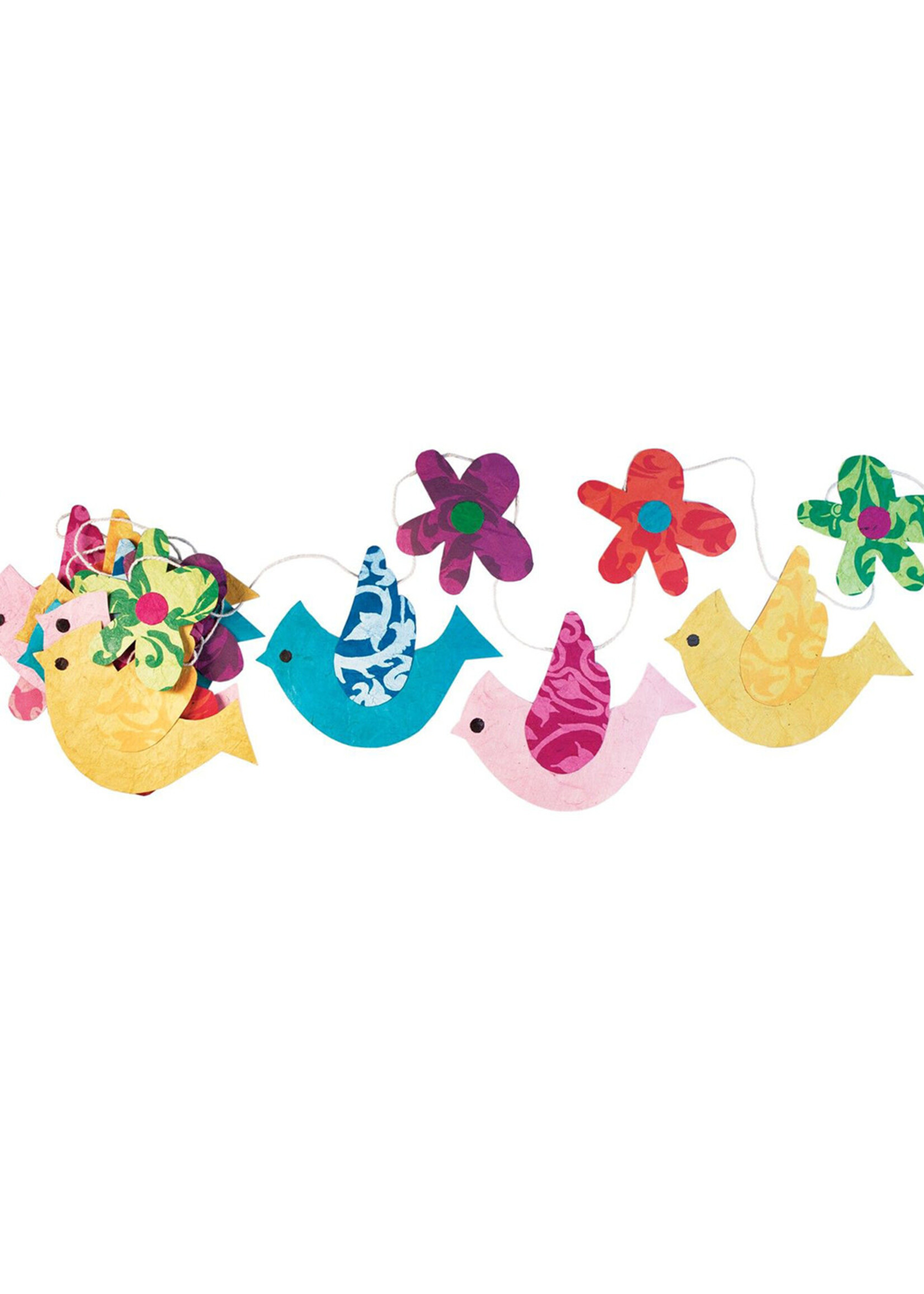 dZi Flower Bird Garland