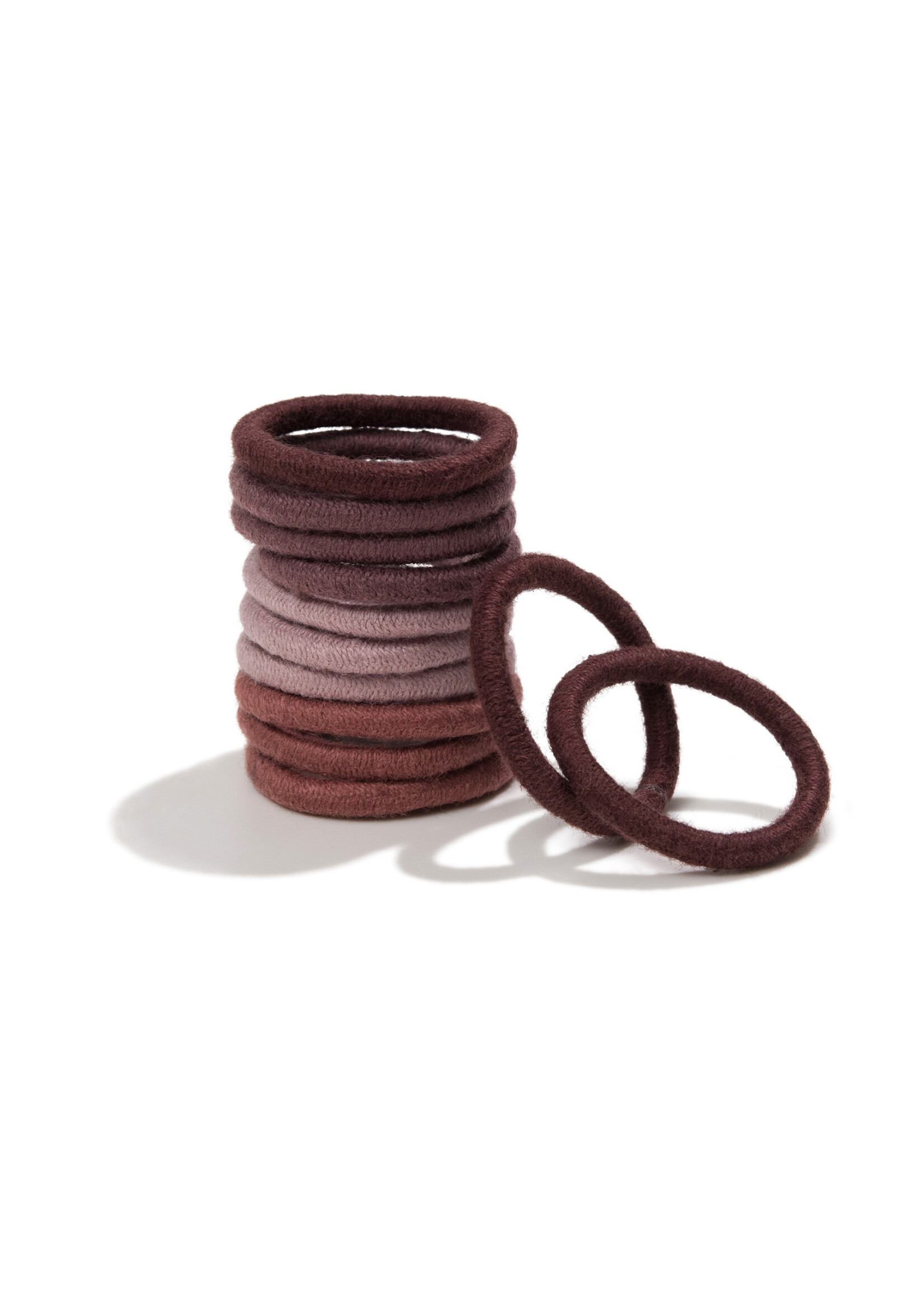 KooShoo FINAL SALE - Small Round Plastic-Free Hair Ties - 12 pack