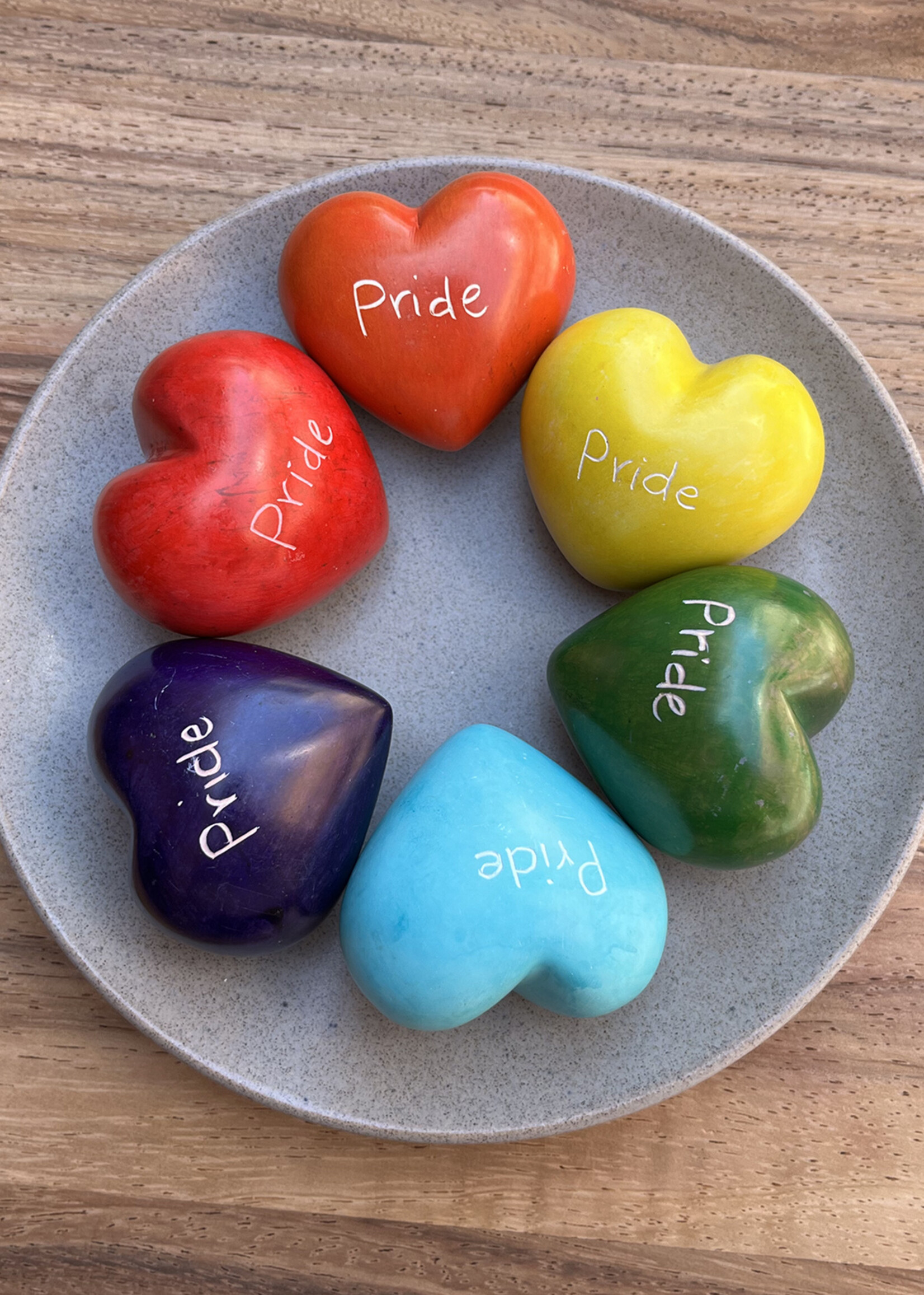 Venture Imports Soapstone Pride Heart
