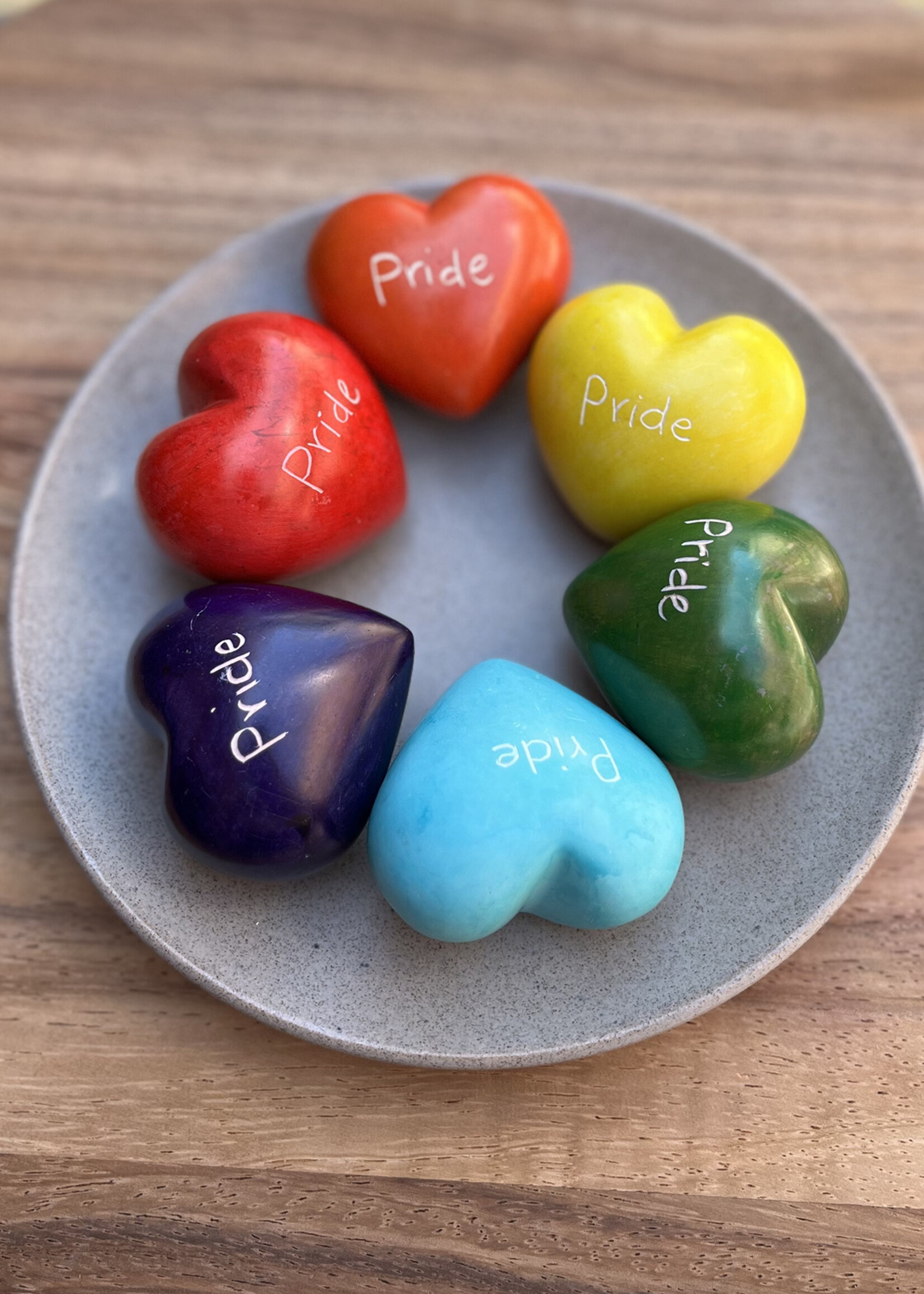 Venture Imports Soapstone Pride Heart