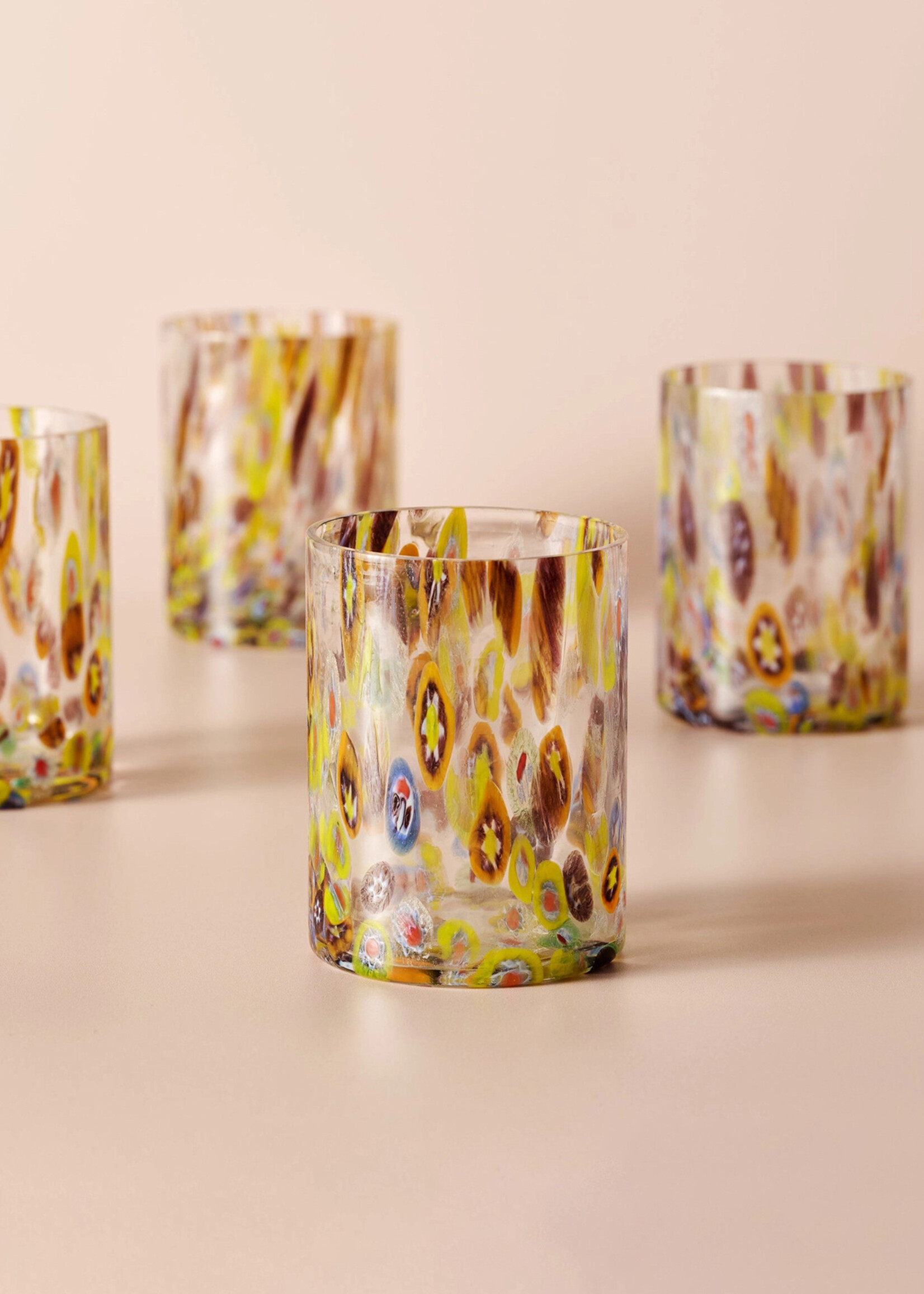 Ten Thousand Villages Confetti Cheena Tumbler