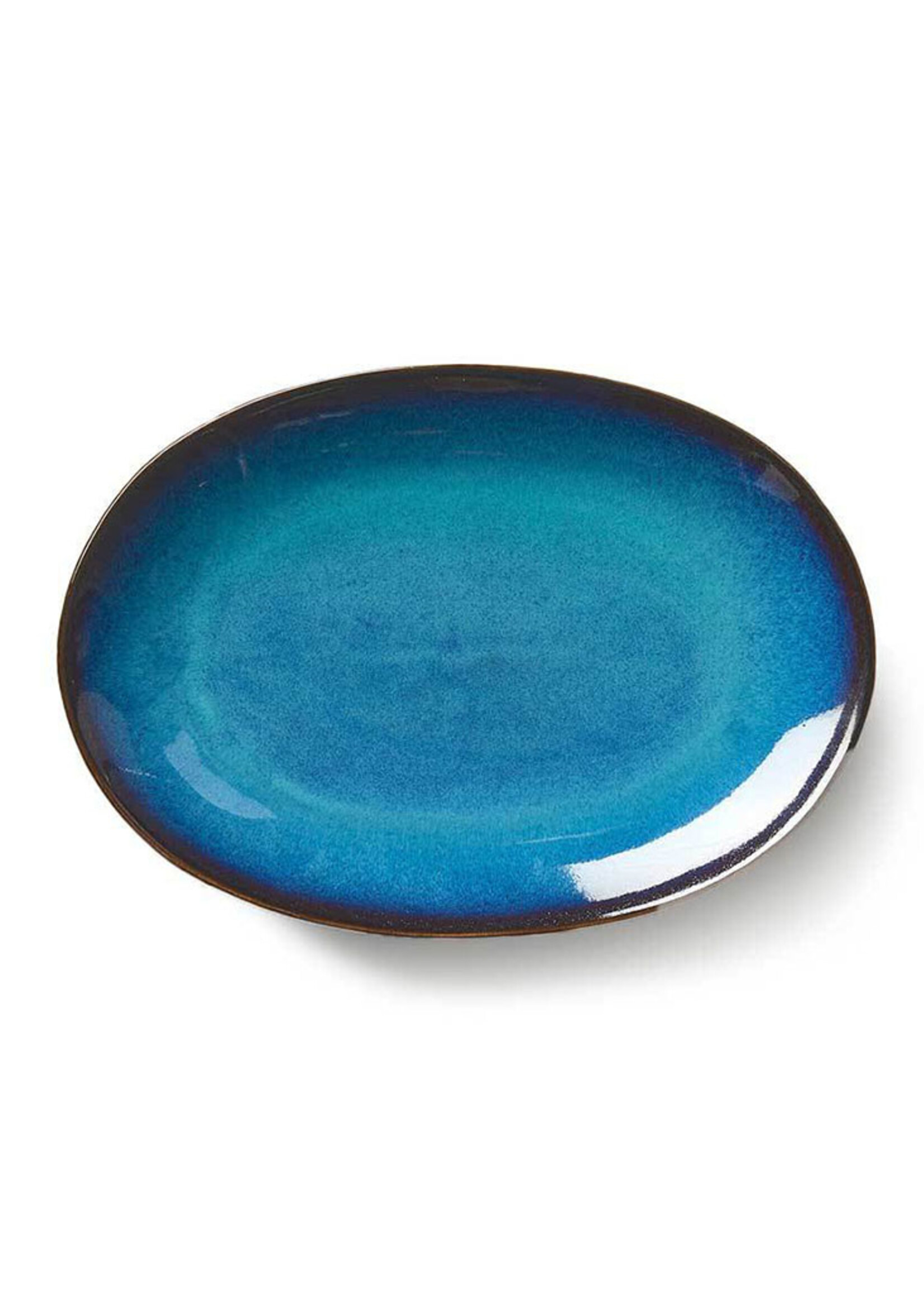 SERRV Lak Lake Oval Platter