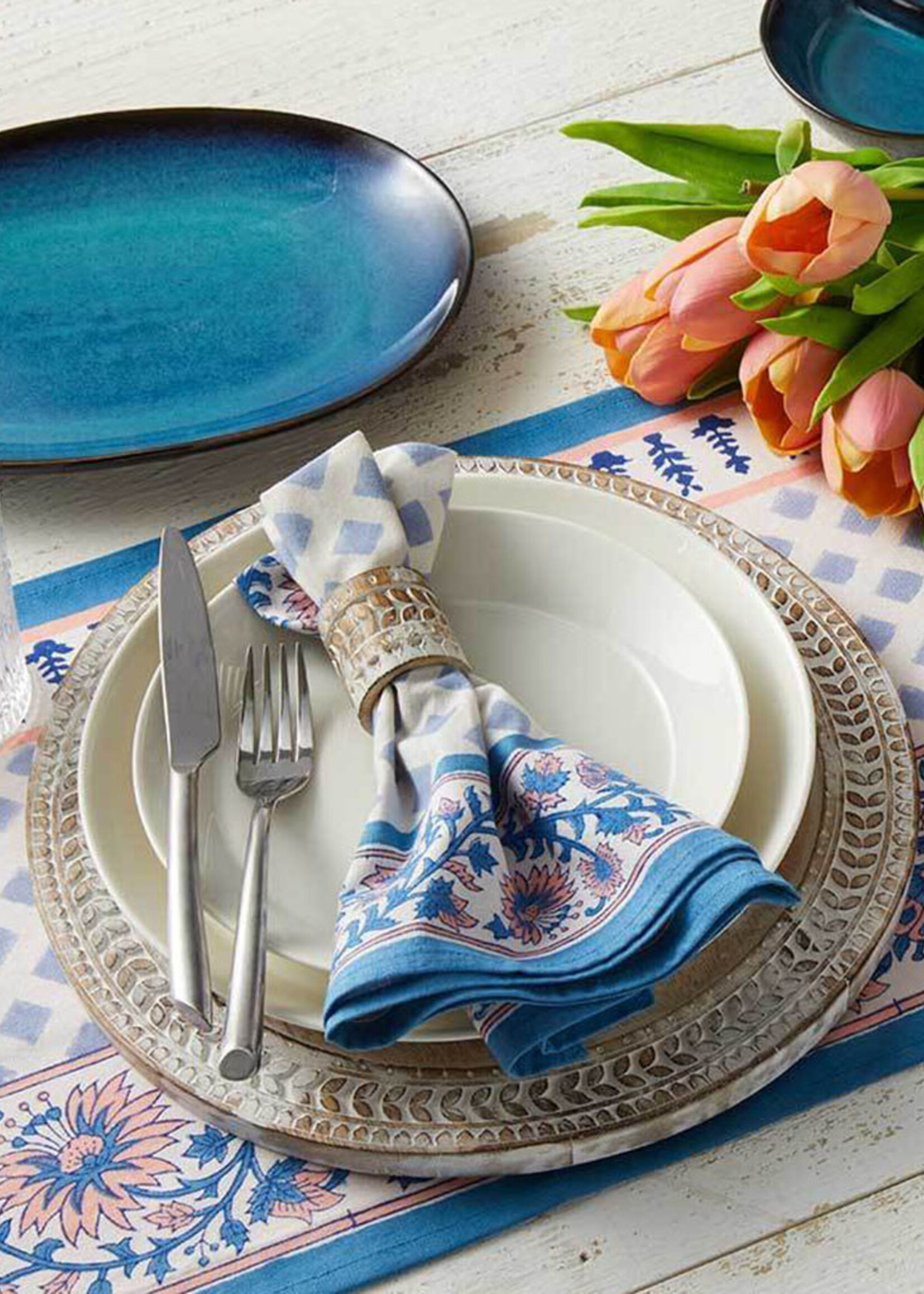 SERRV Lak Lake Oval Platter
