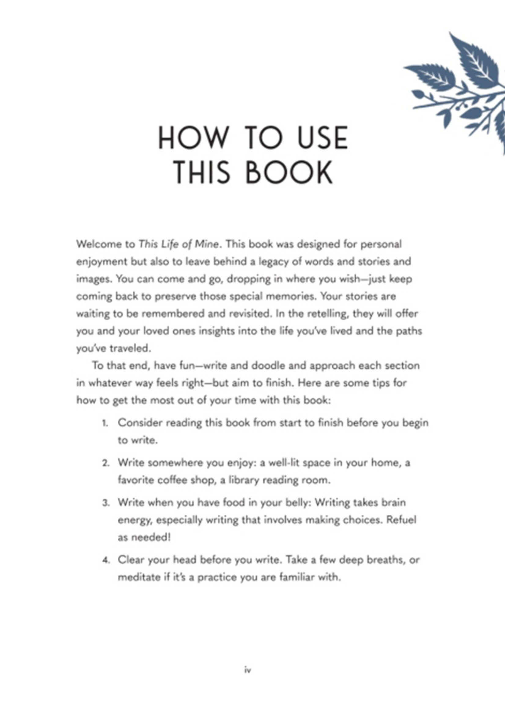 This Life of Mine Journal Book