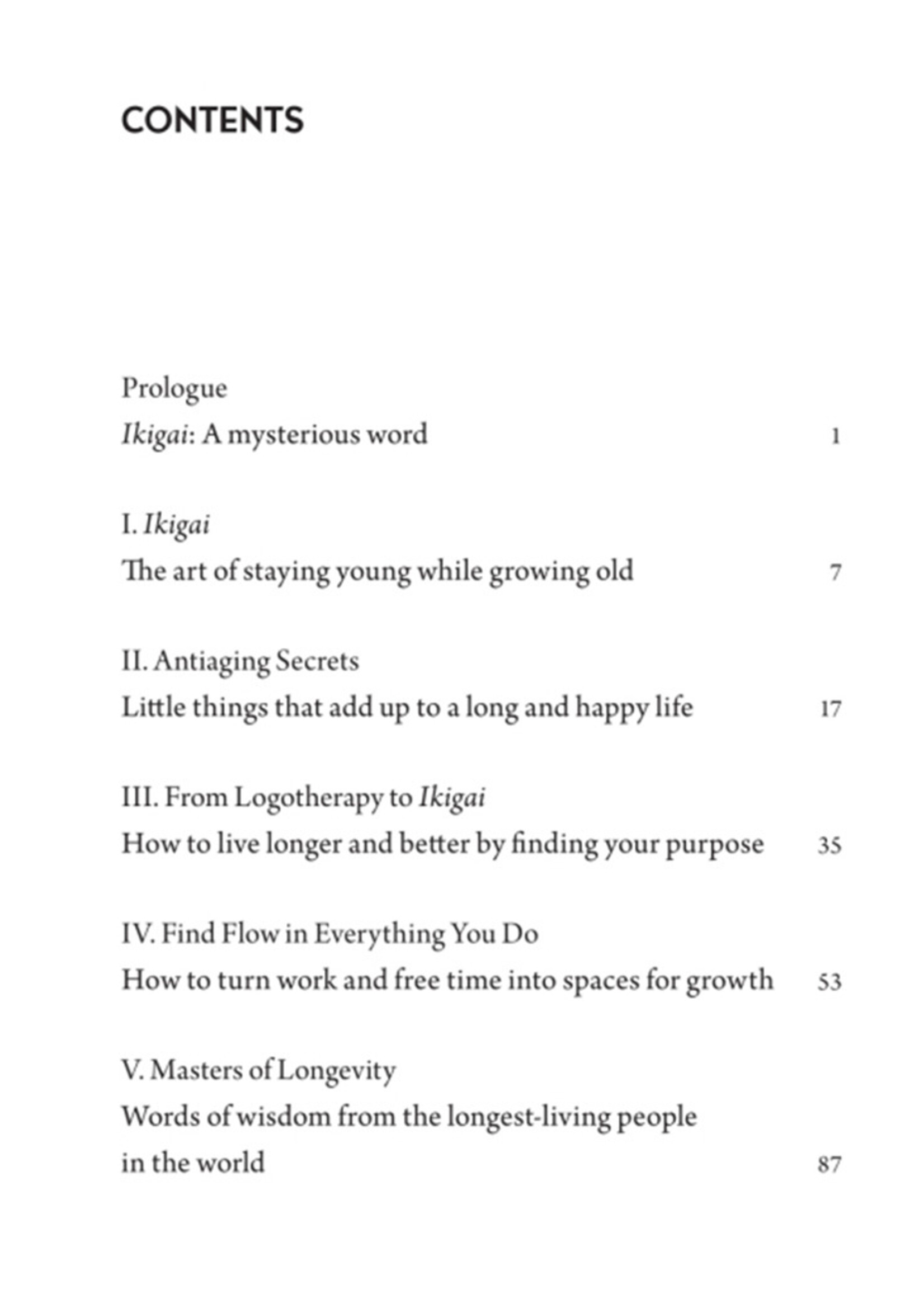 Ikigai Book