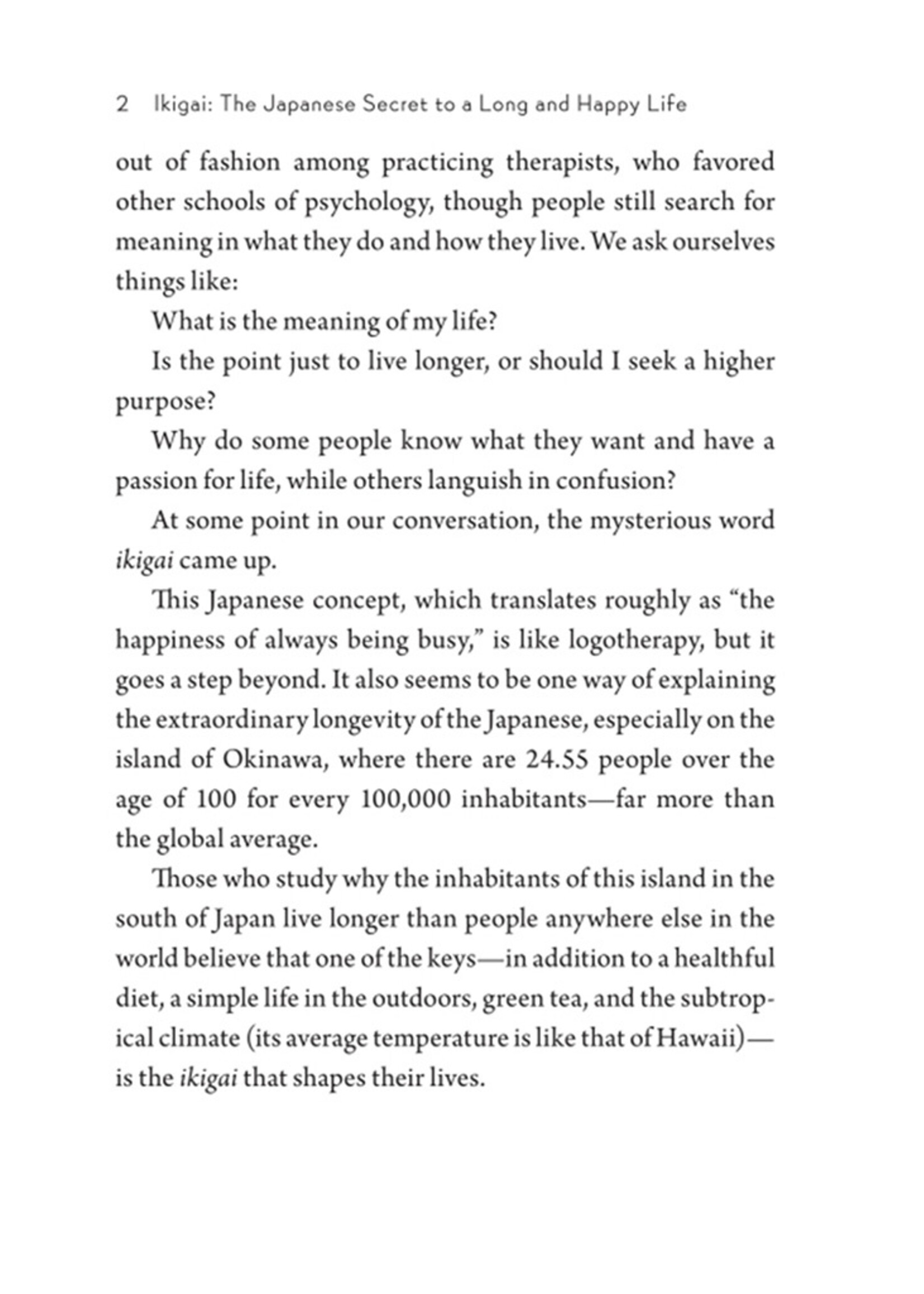 Ikigai Book