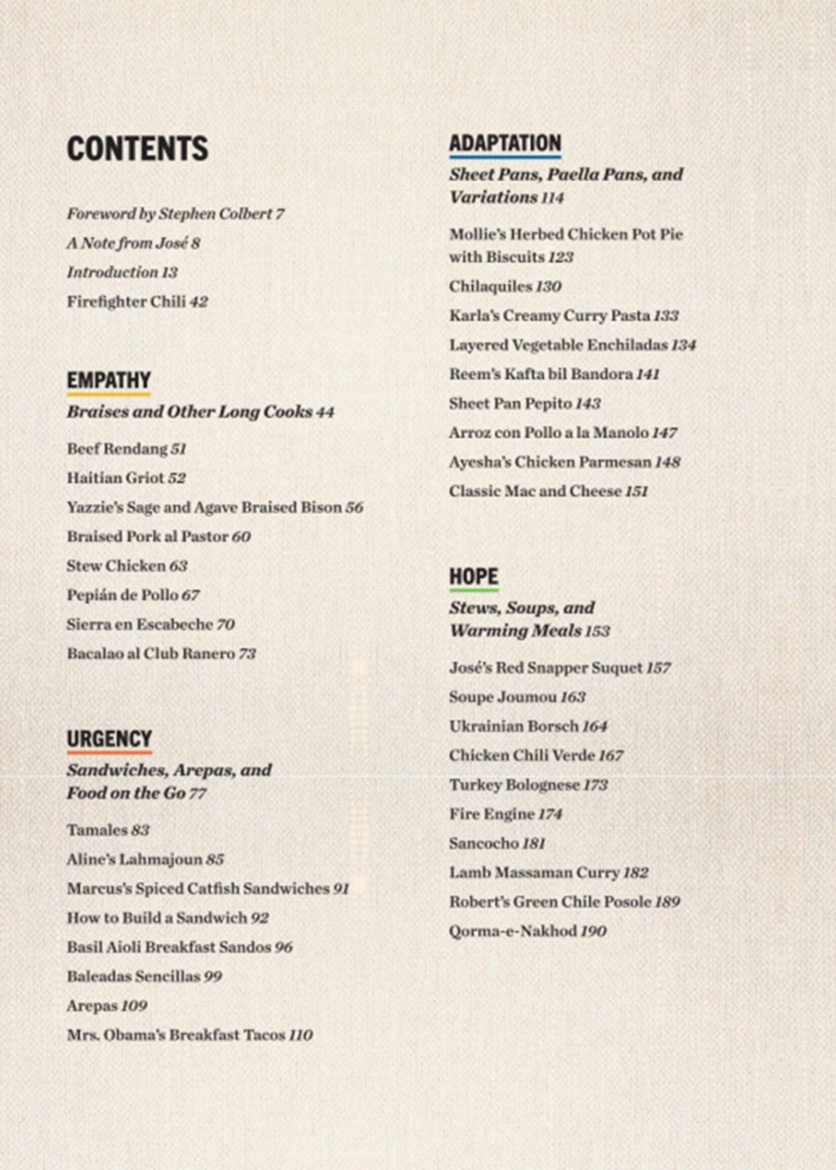 The World Central Kitchen Cookbook