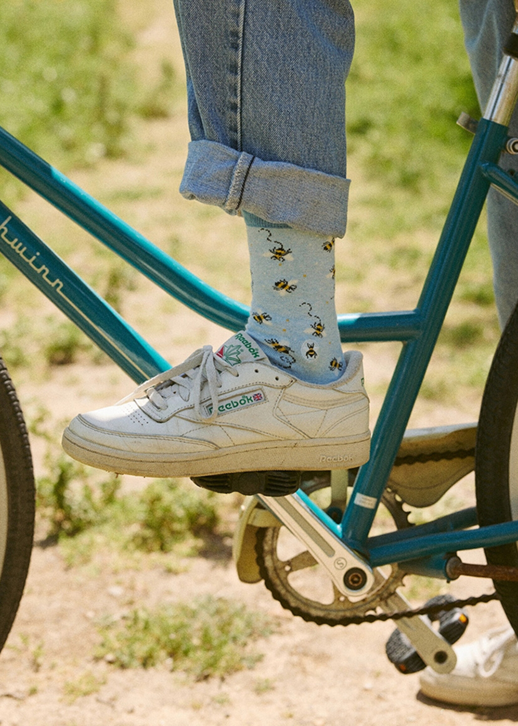 Conscious Step Women's Bee Socks - Protect Pollinators