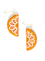 Fair Anita Citrus Beaded Earrings