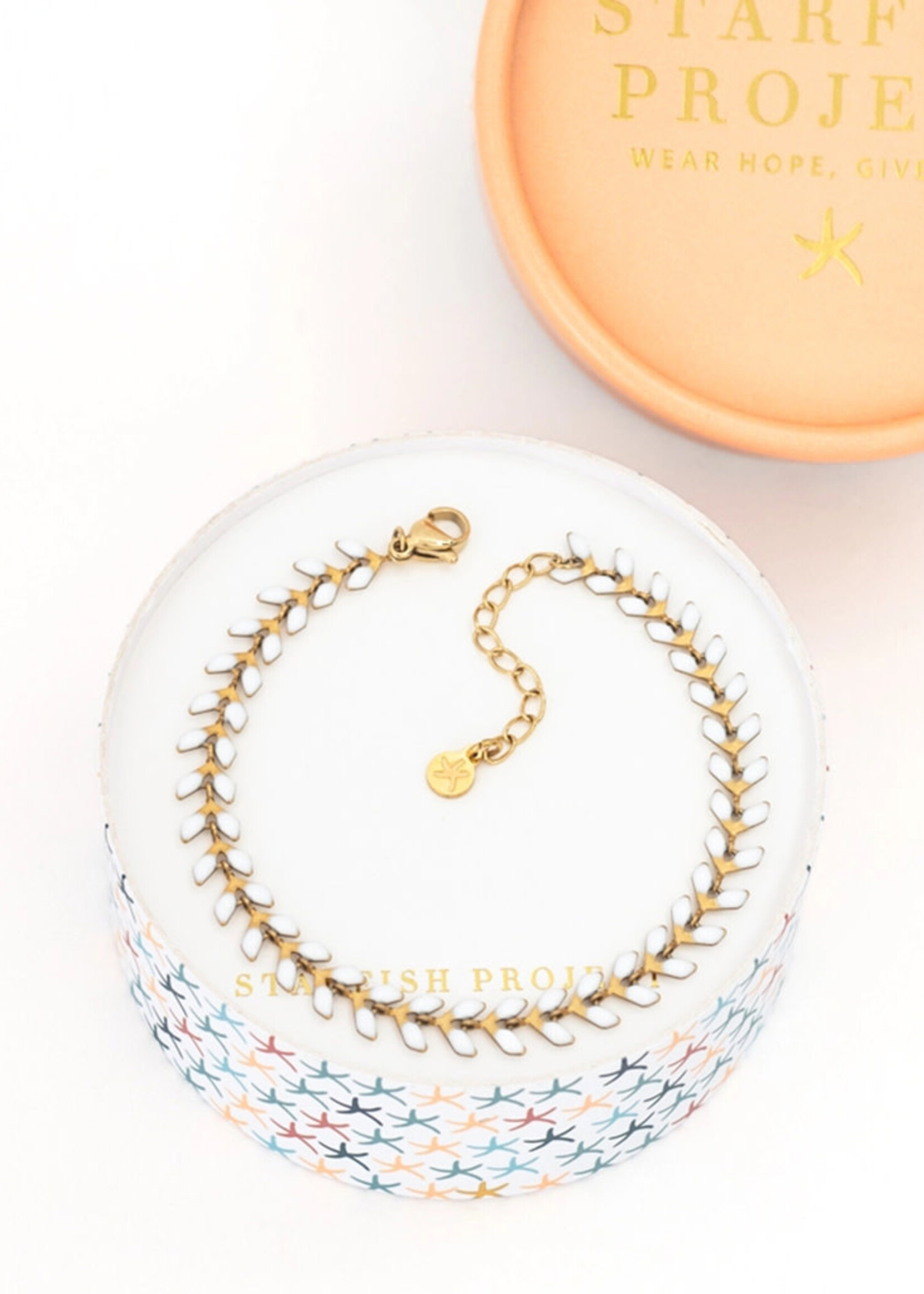 Starfish Project Seeds of Hope Ivory Bracelet