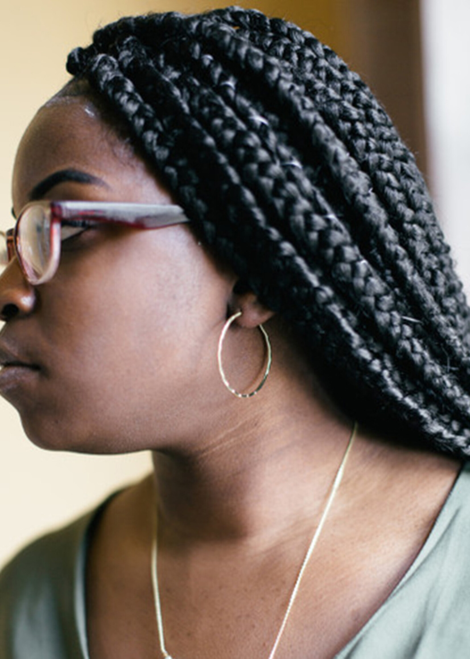 Fair Anita Bamboo Hoop Earrings