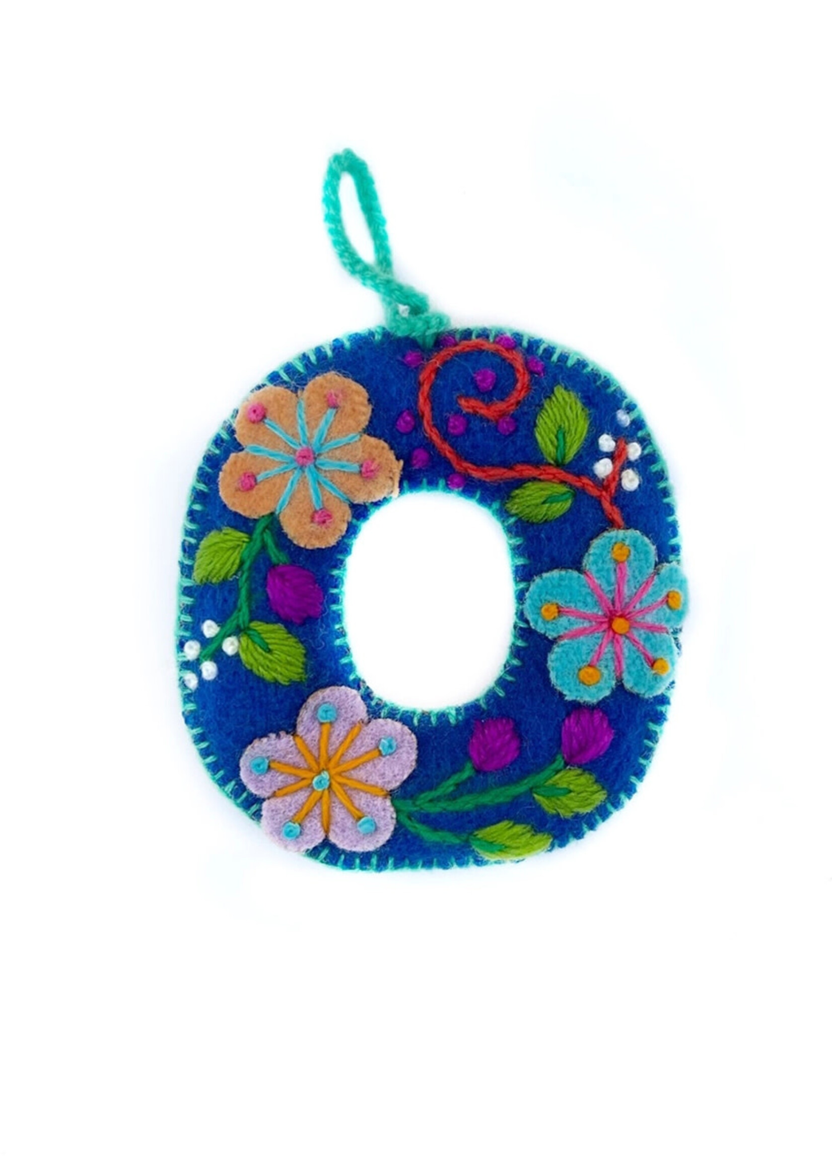 Global Goods Partners Letter O Ornament
