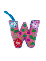 Ornaments 4 Orphans FINAL SALE - Letter W Ornament