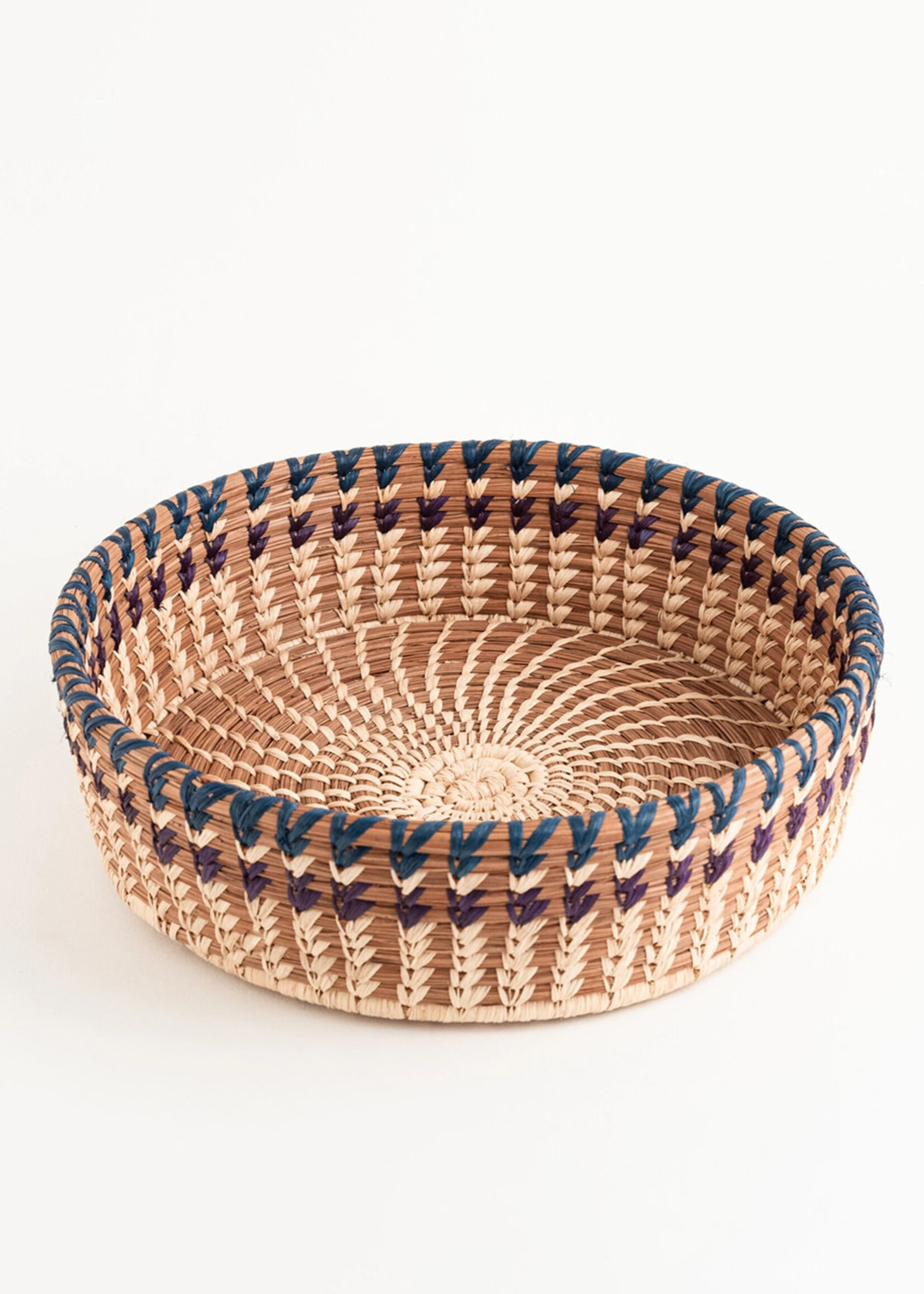 Mayan Hands Large 9" Marisol Basket