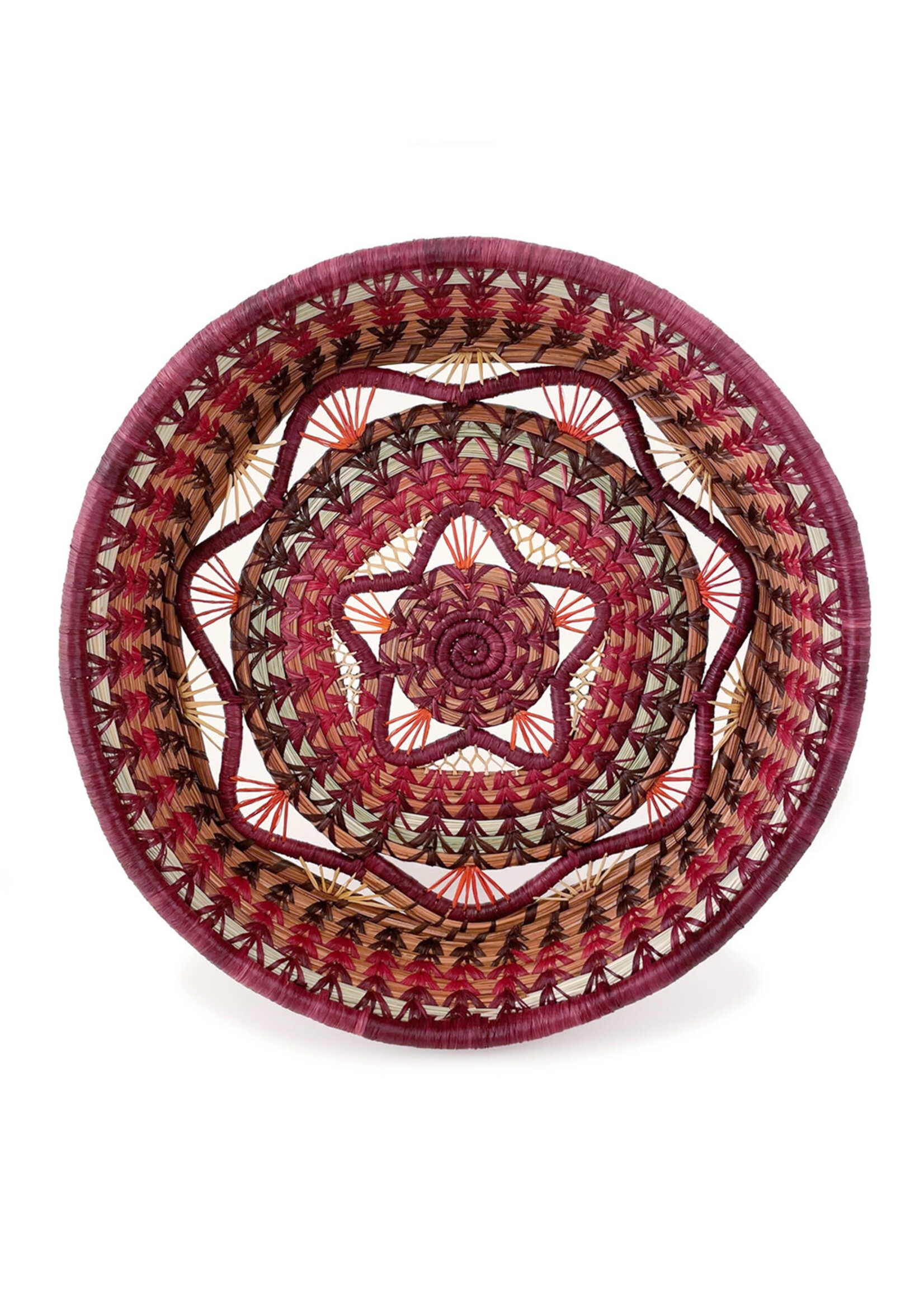 Mayan Hands 11" Rosenda Wine Basket