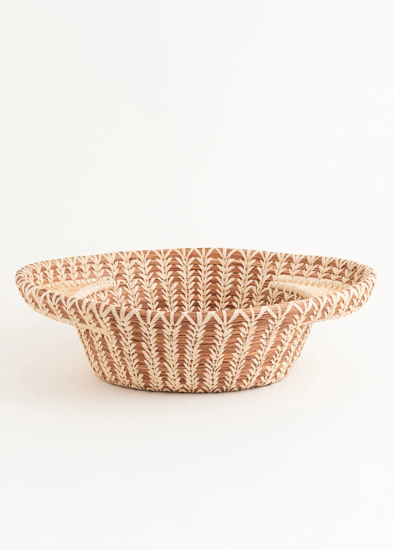 Mayan Hands 12" Haida Basket