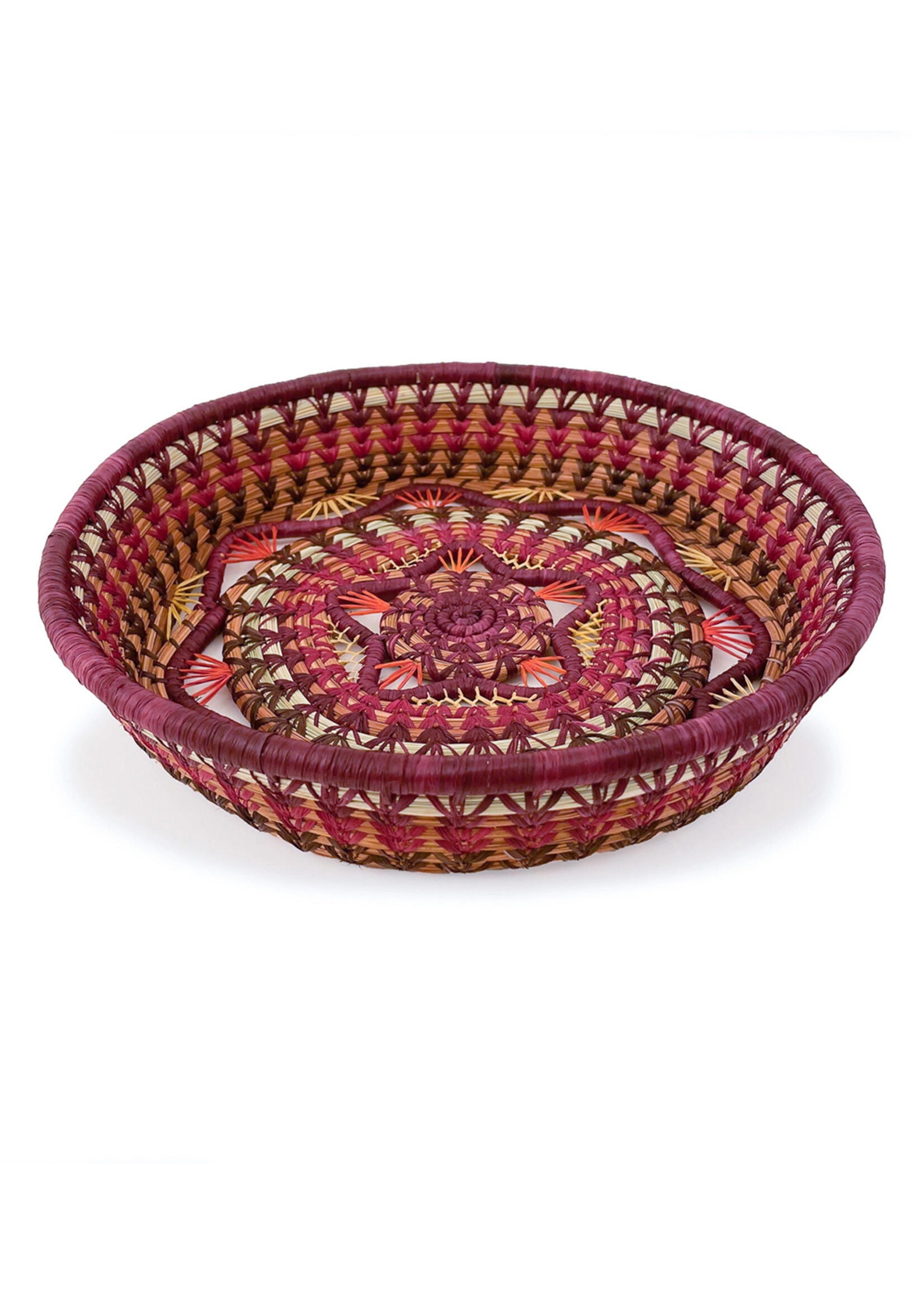 Mayan Hands 11" Rosenda Wine Basket