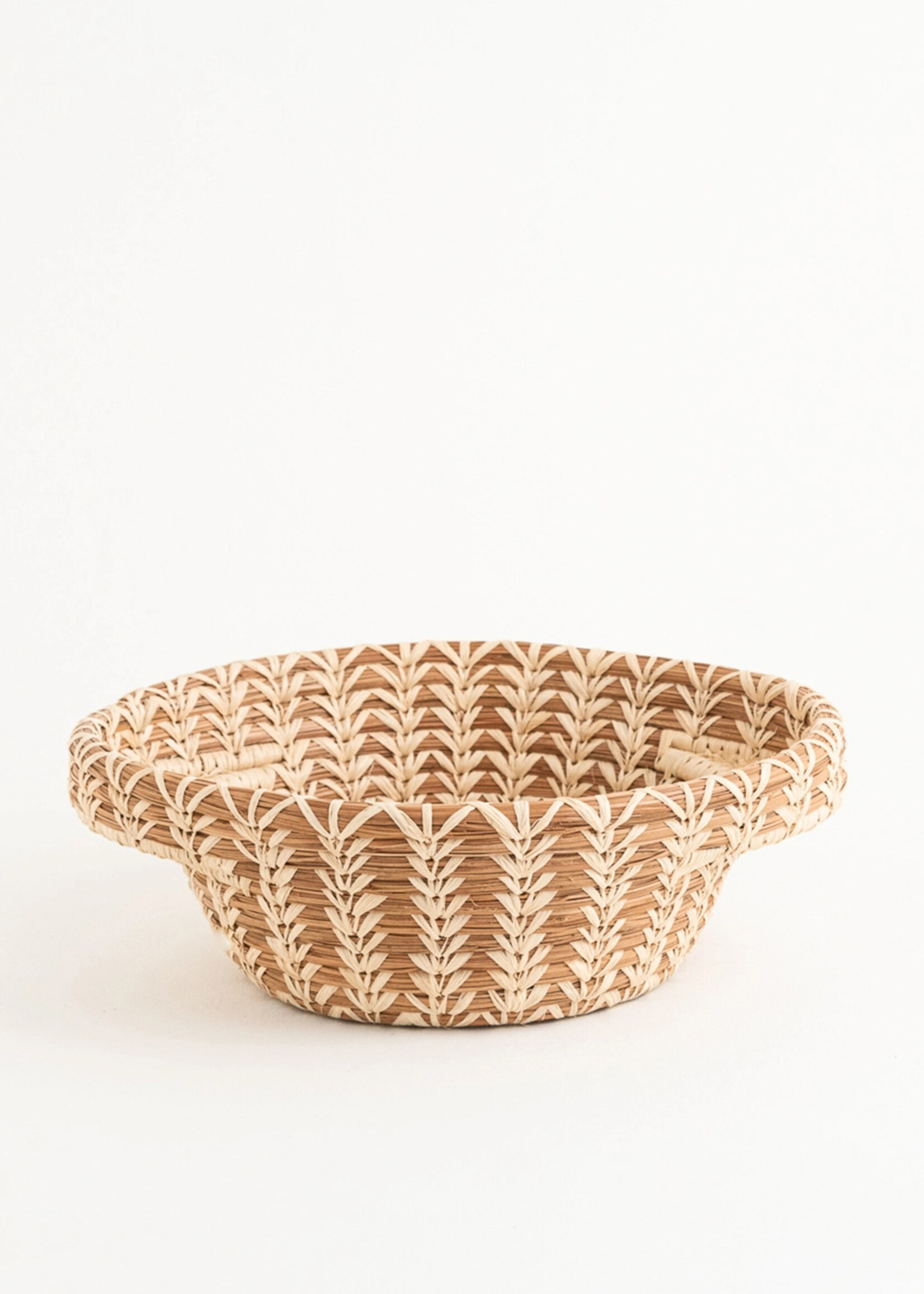 Mayan Hands Small 8" Haida Basket