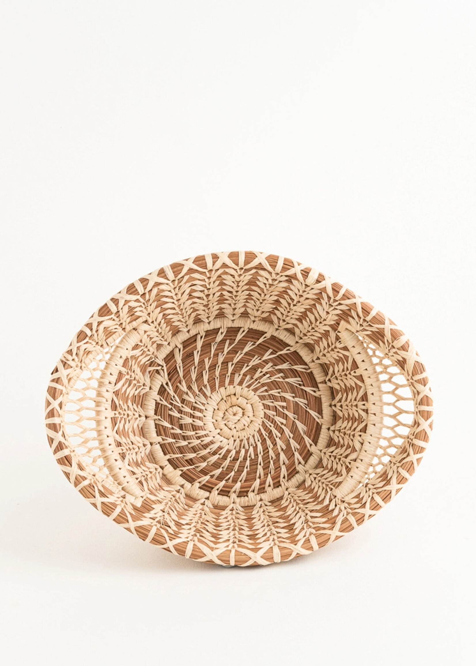 Mayan Hands Small 8" Haida Basket