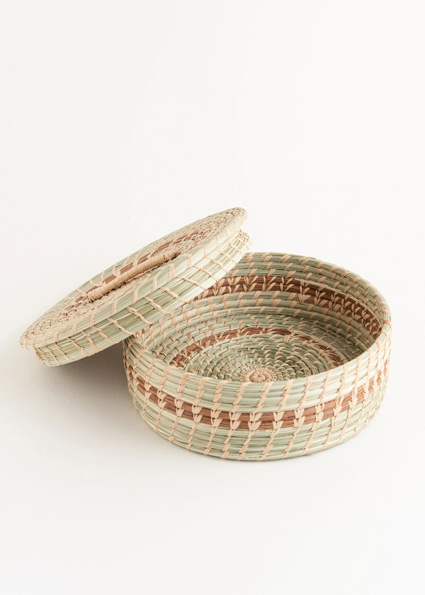 Mayan Hands 8" Tortilla Basket