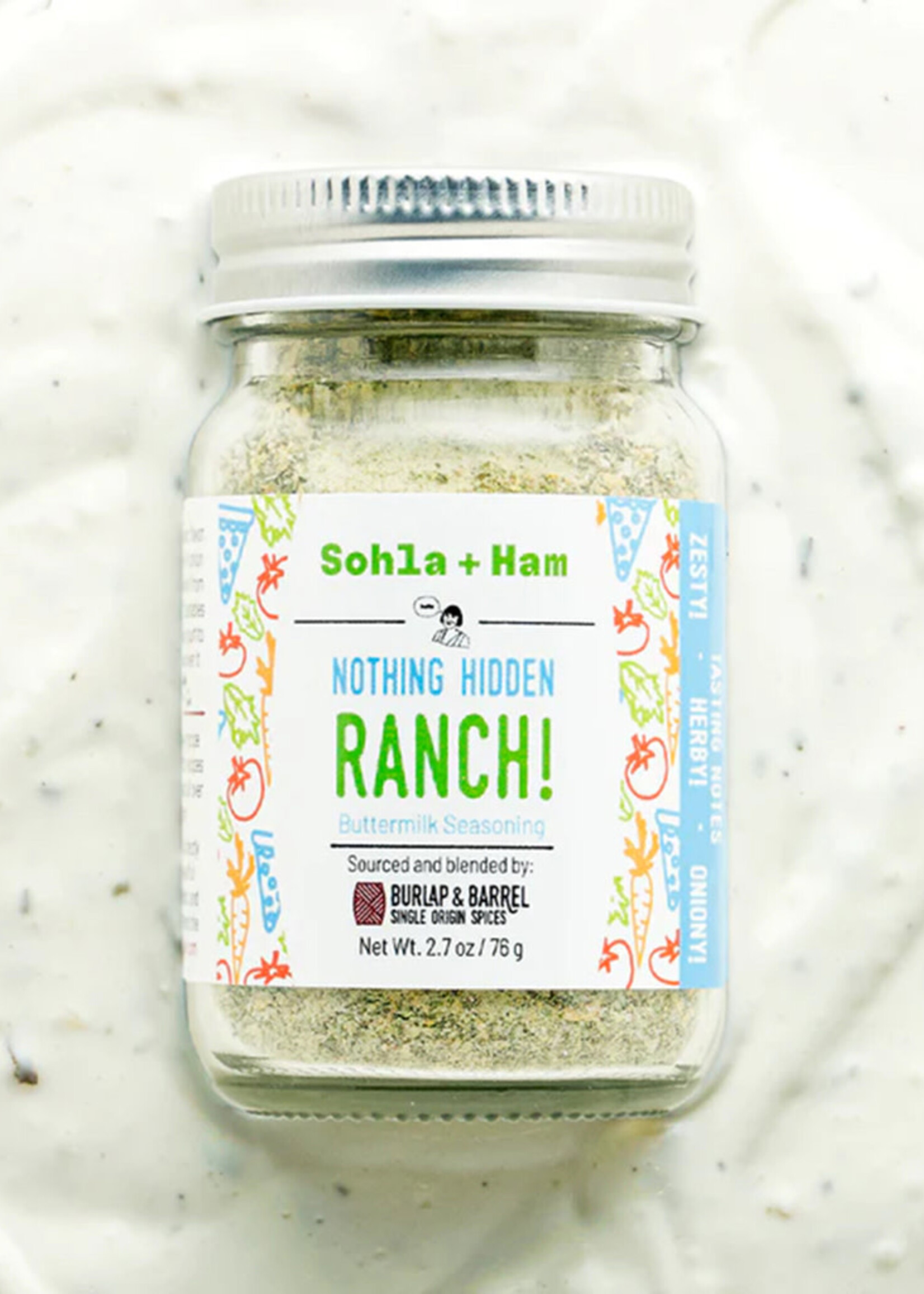 Burlap & Barrel Nothing Hidden Ranch Spice Blend