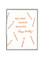 Ink Meets Paper Shining Brighter Birthday Card