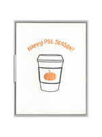 Ink Meets Paper Happy PSL Season Card