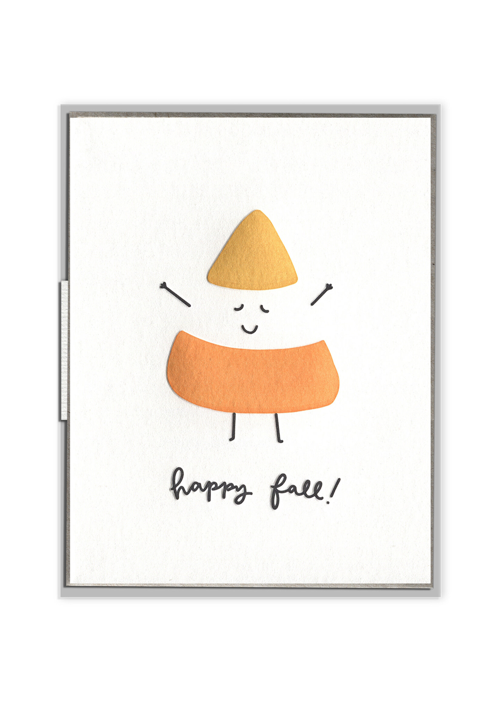 Ink Meets Paper Happy Fall Candy Corn Card