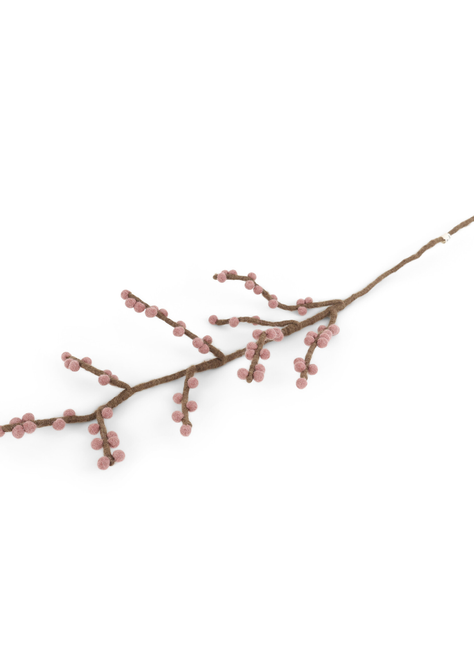 Gry and Sif Felt Branch - Rouge Berries