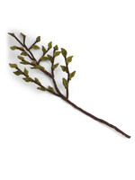 Gry and Sif Felt Branch - Green Leaves